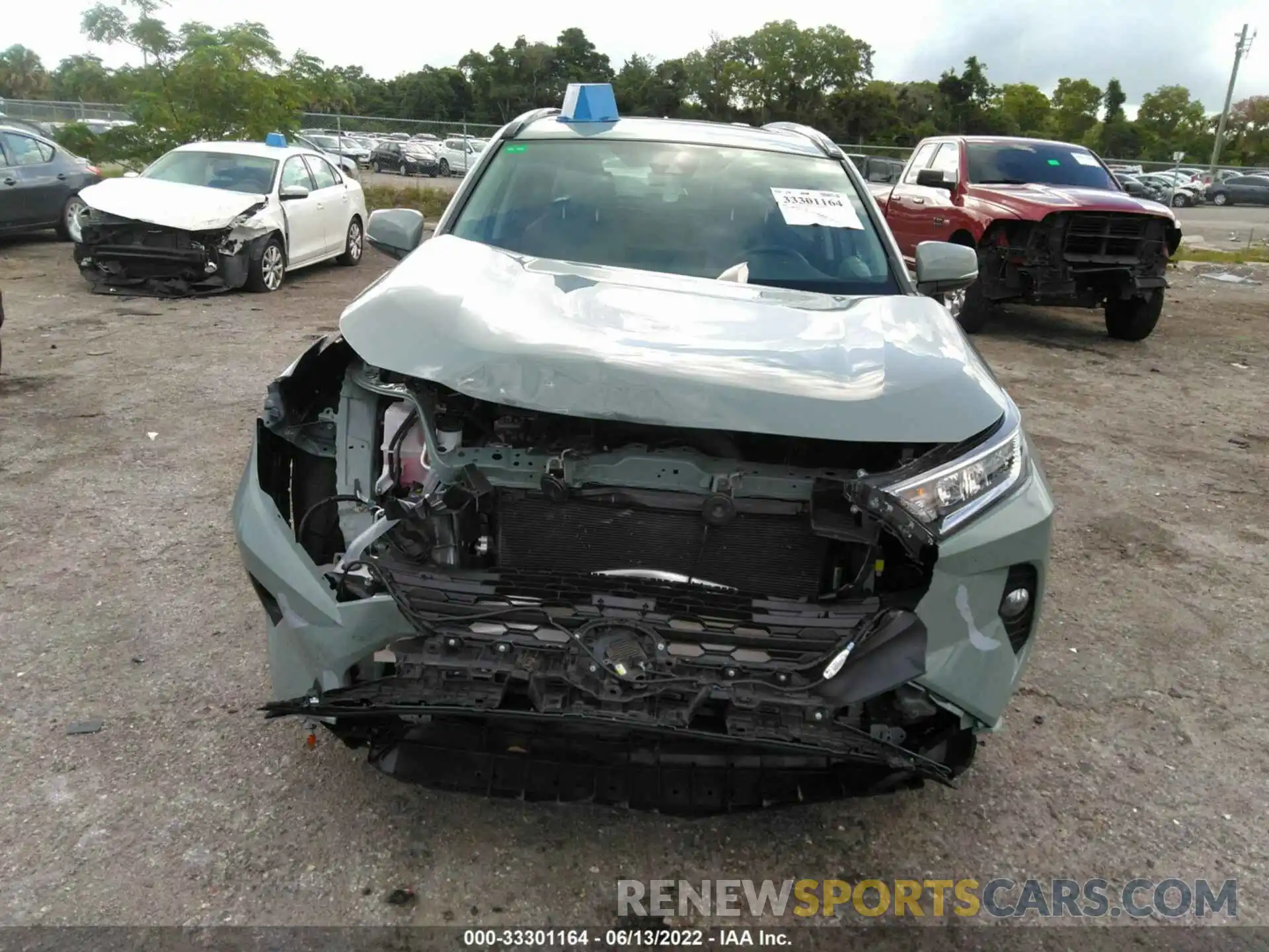 6 Photograph of a damaged car 2T3C1RFV1MW145101 TOYOTA RAV4 2021