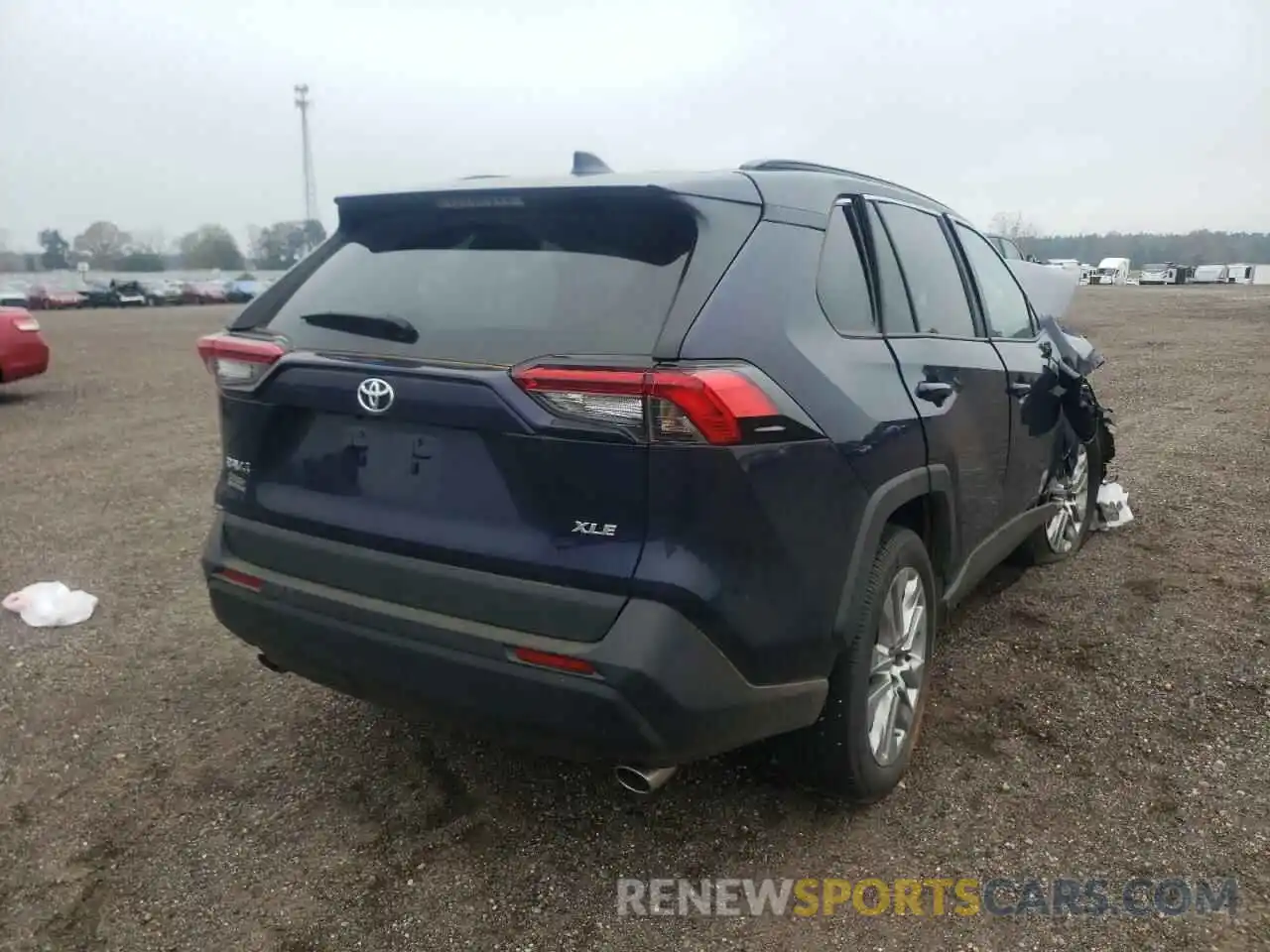 4 Фотография поврежденного автомобиля 2T3C1RFV1MW156762 TOYOTA RAV4 2021