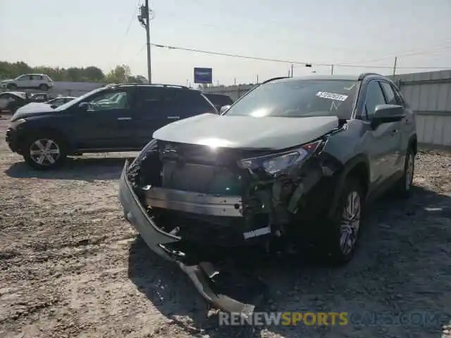 2 Photograph of a damaged car 2T3C1RFV1MW167373 TOYOTA RAV4 2021