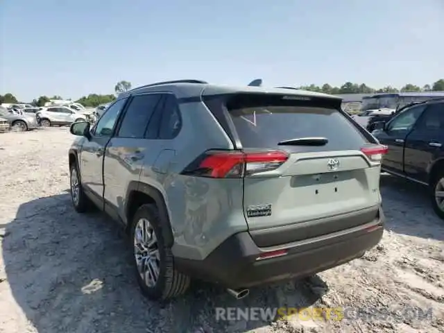 3 Photograph of a damaged car 2T3C1RFV1MW167373 TOYOTA RAV4 2021