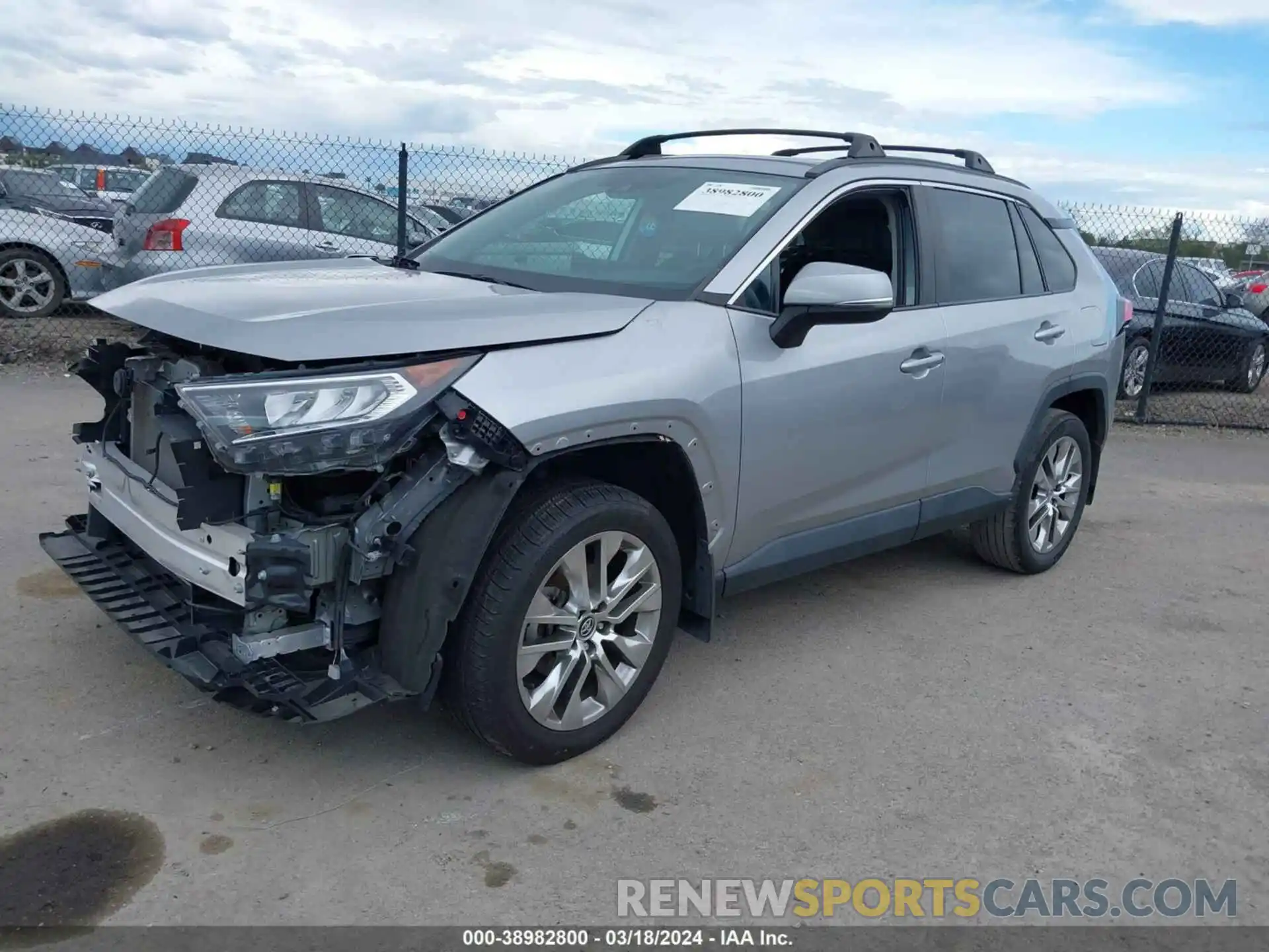 2 Photograph of a damaged car 2T3C1RFV2MC086514 TOYOTA RAV4 2021