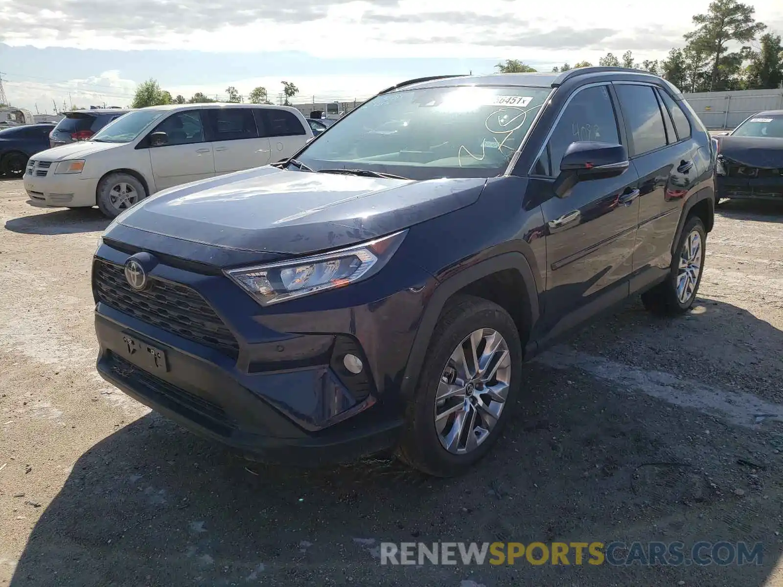 2 Photograph of a damaged car 2T3C1RFV2MC087095 TOYOTA RAV4 2021