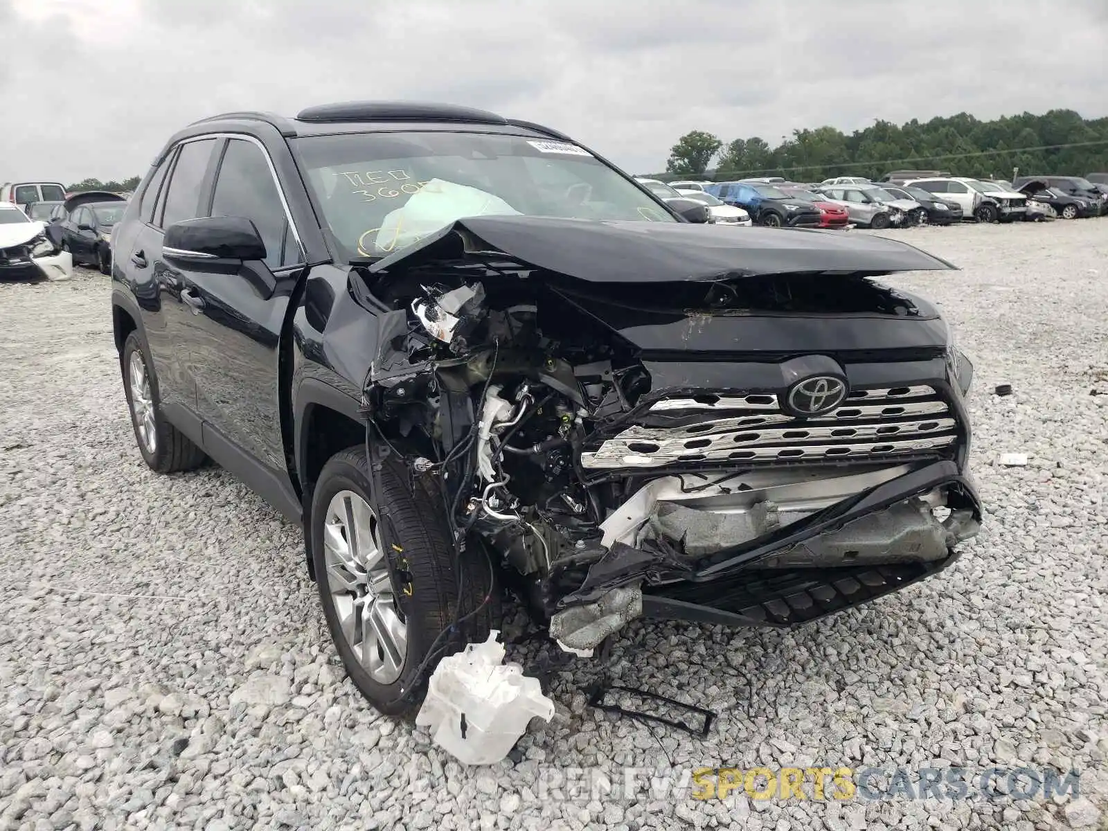 9 Photograph of a damaged car 2T3C1RFV2MC088795 TOYOTA RAV4 2021