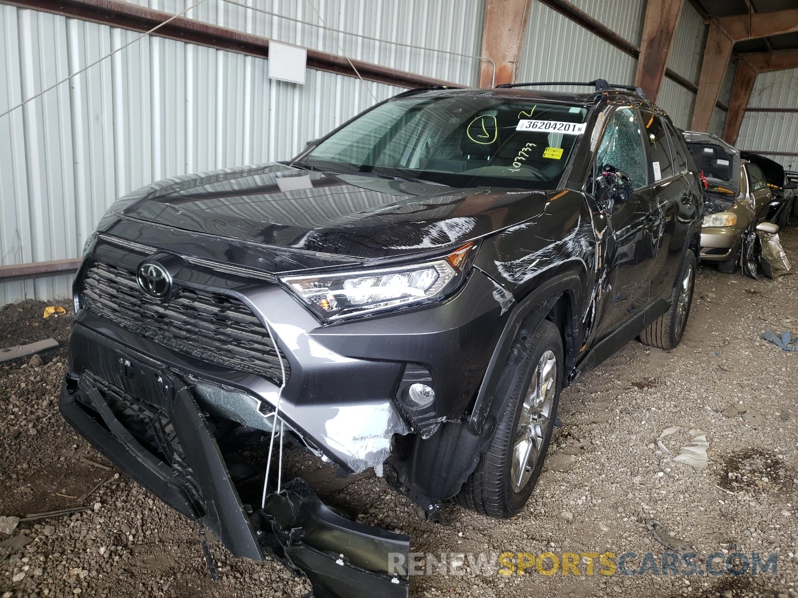 2 Фотография поврежденного автомобиля 2T3C1RFV2MC103733 TOYOTA RAV4 2021