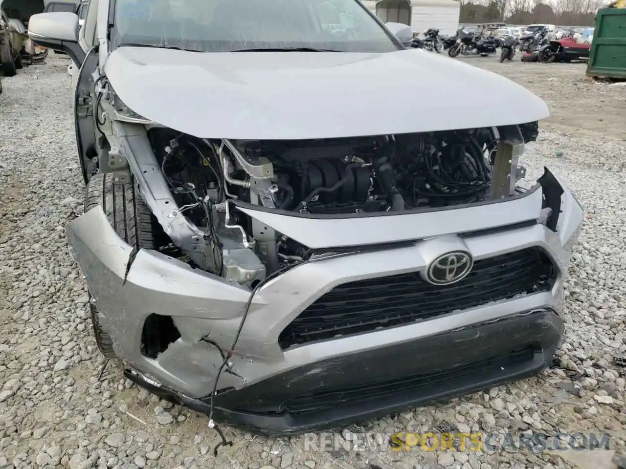 9 Фотография поврежденного автомобиля 2T3C1RFV2MC117860 TOYOTA RAV4 2021