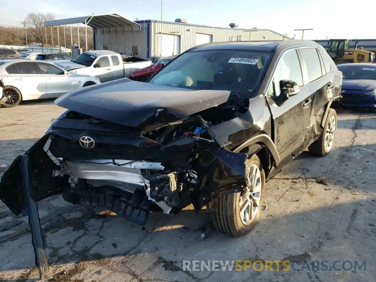 2 Photograph of a damaged car 2T3C1RFV2MC166167 TOYOTA RAV4 2021