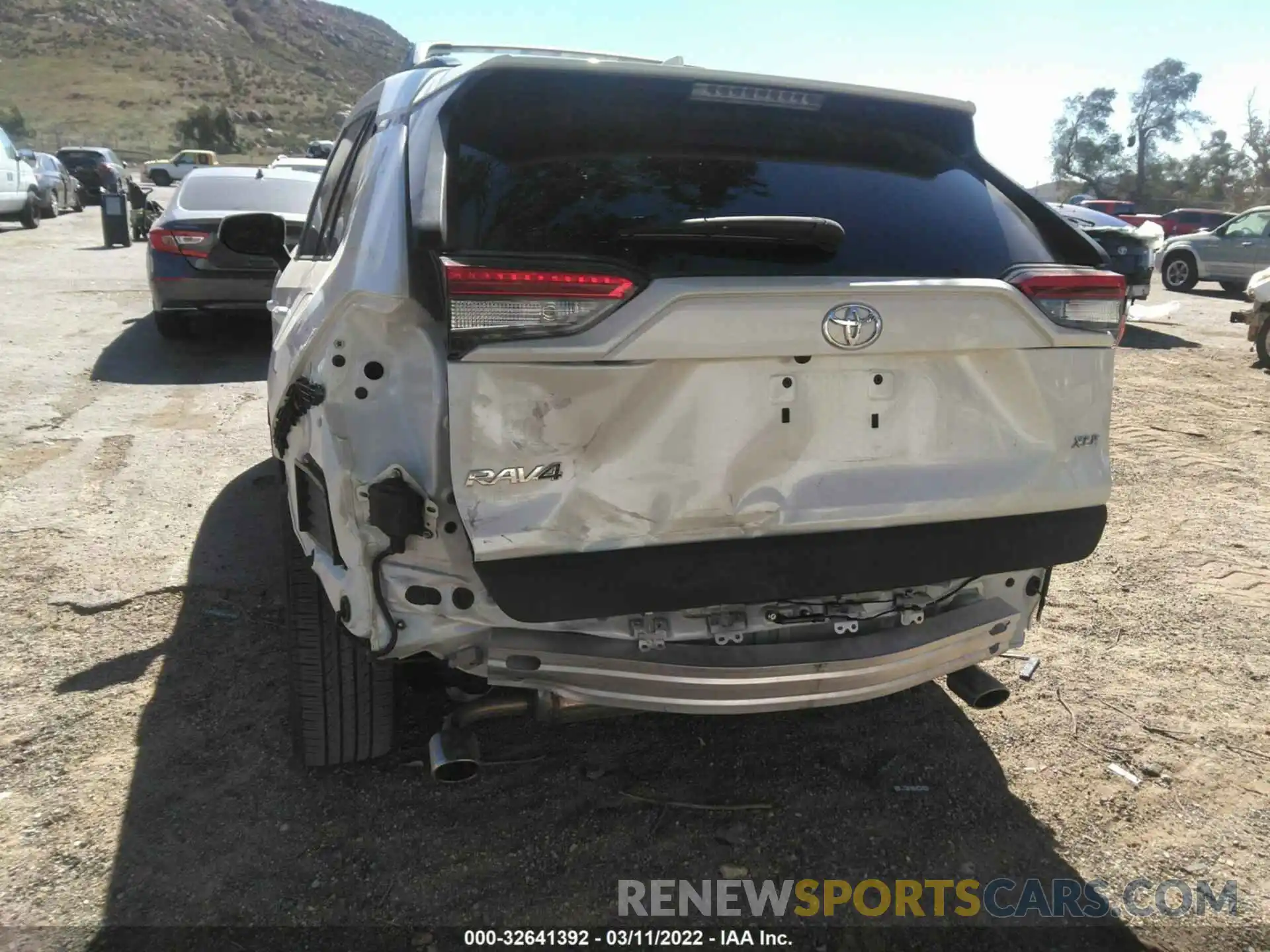 6 Photograph of a damaged car 2T3C1RFV2MW145494 TOYOTA RAV4 2021