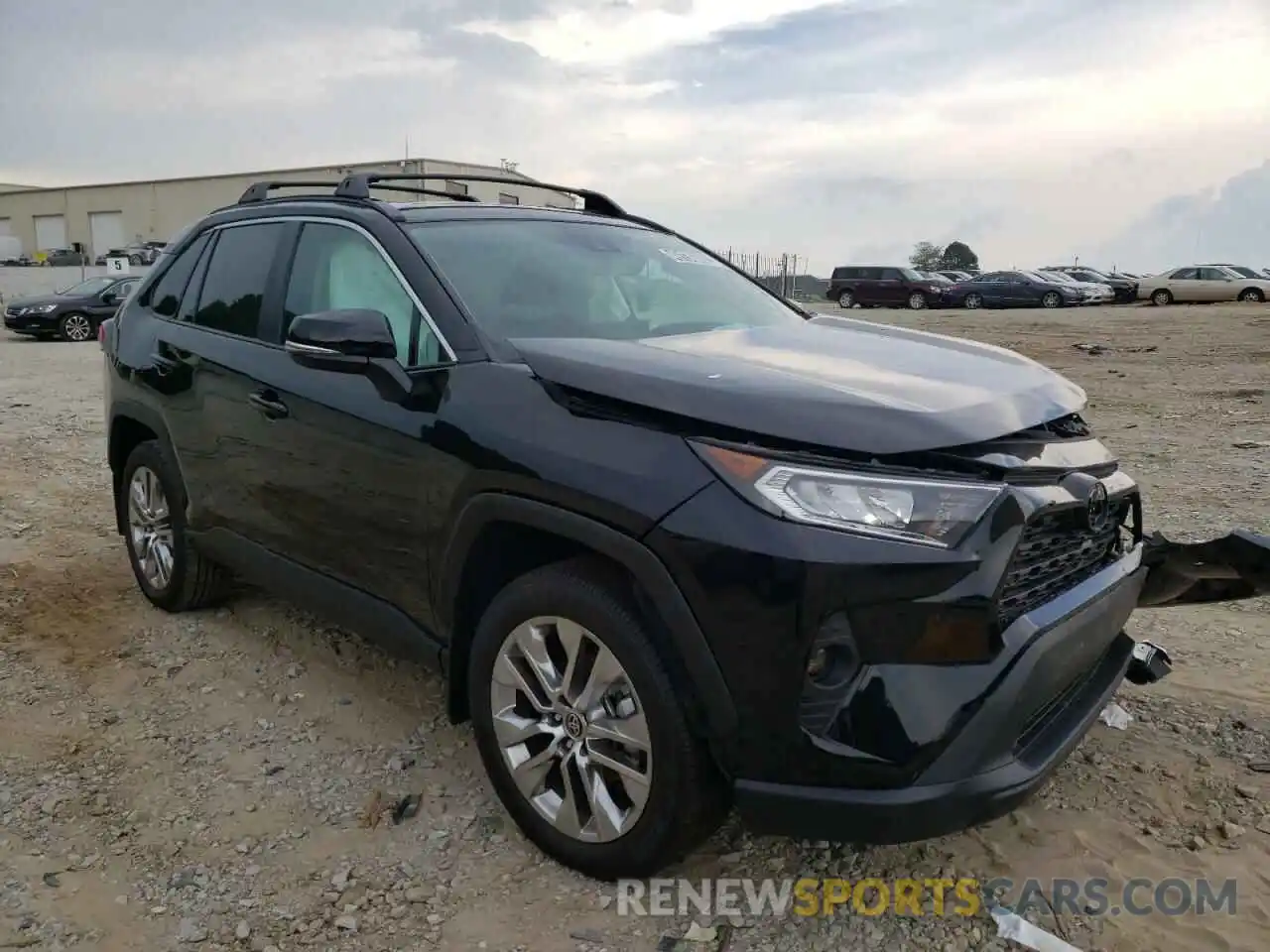 1 Photograph of a damaged car 2T3C1RFV2MW165230 TOYOTA RAV4 2021