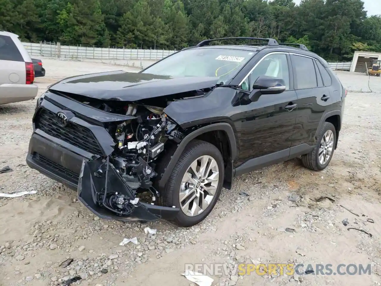 2 Photograph of a damaged car 2T3C1RFV2MW165230 TOYOTA RAV4 2021