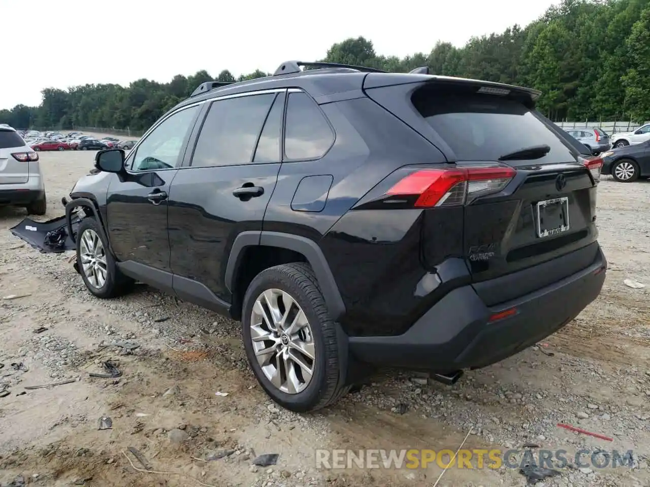 3 Photograph of a damaged car 2T3C1RFV2MW165230 TOYOTA RAV4 2021