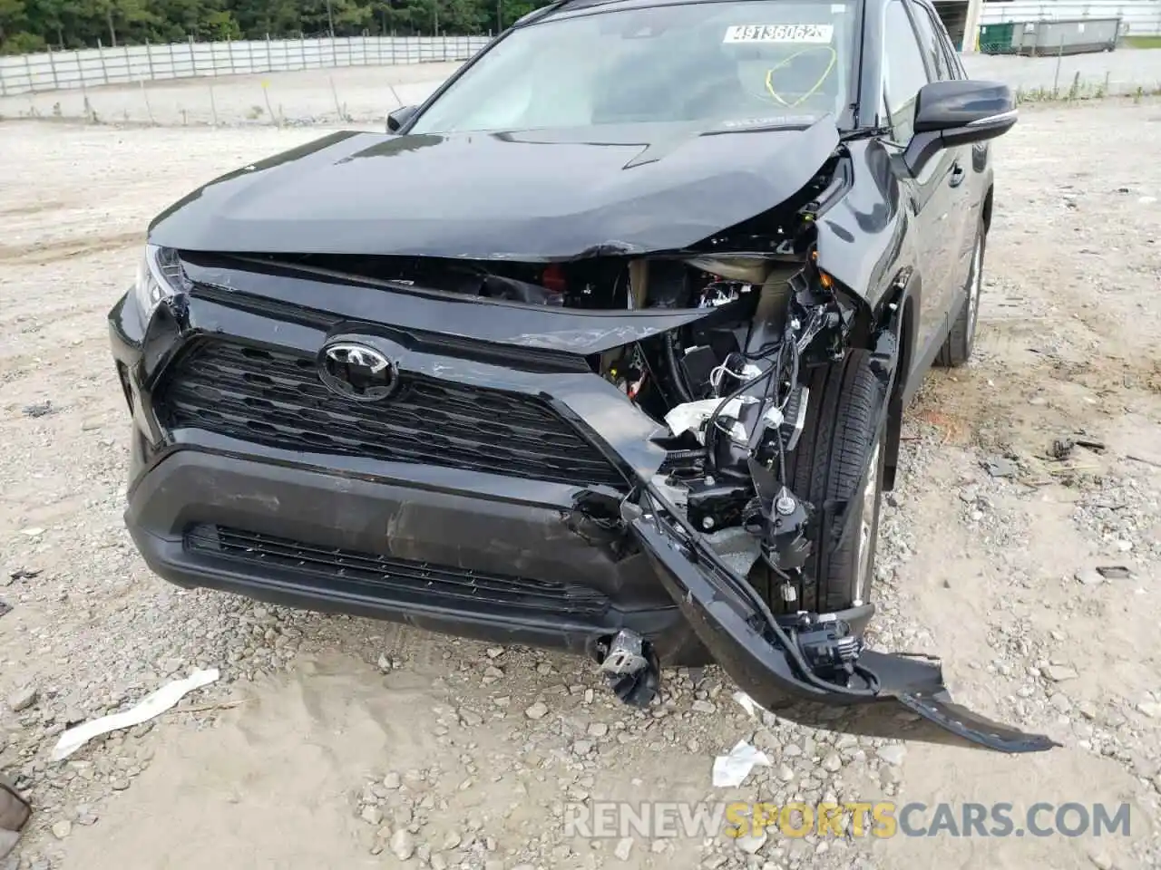 9 Photograph of a damaged car 2T3C1RFV2MW165230 TOYOTA RAV4 2021