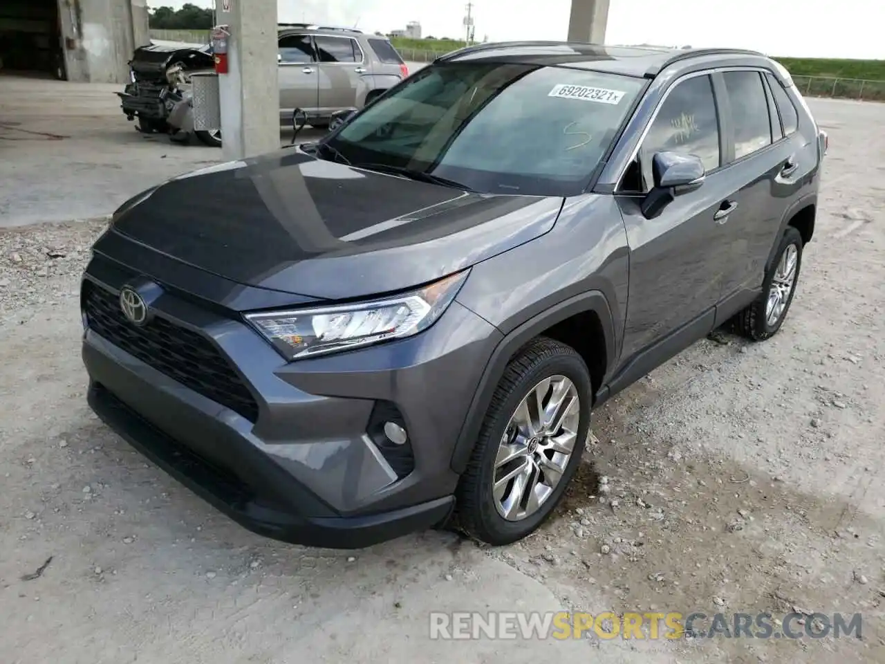 2 Photograph of a damaged car 2T3C1RFV3MC112604 TOYOTA RAV4 2021