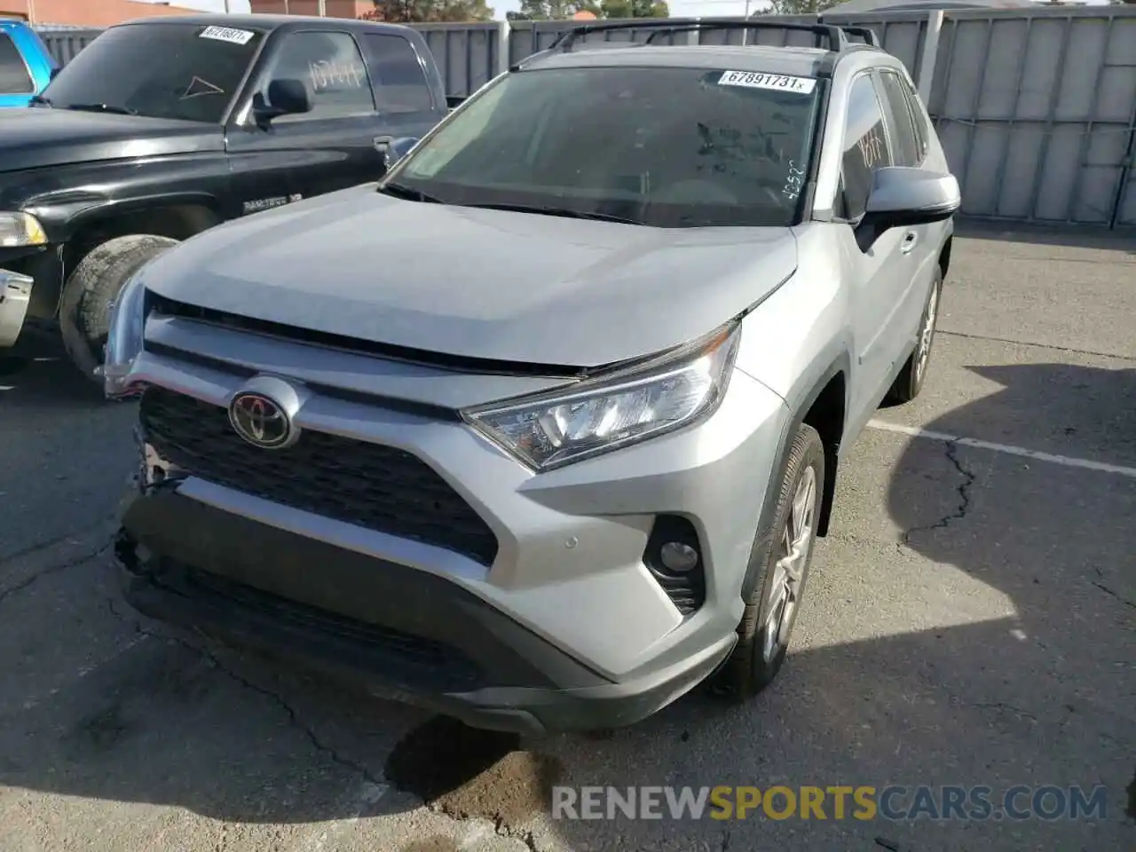 2 Фотография поврежденного автомобиля 2T3C1RFV3MC130469 TOYOTA RAV4 2021