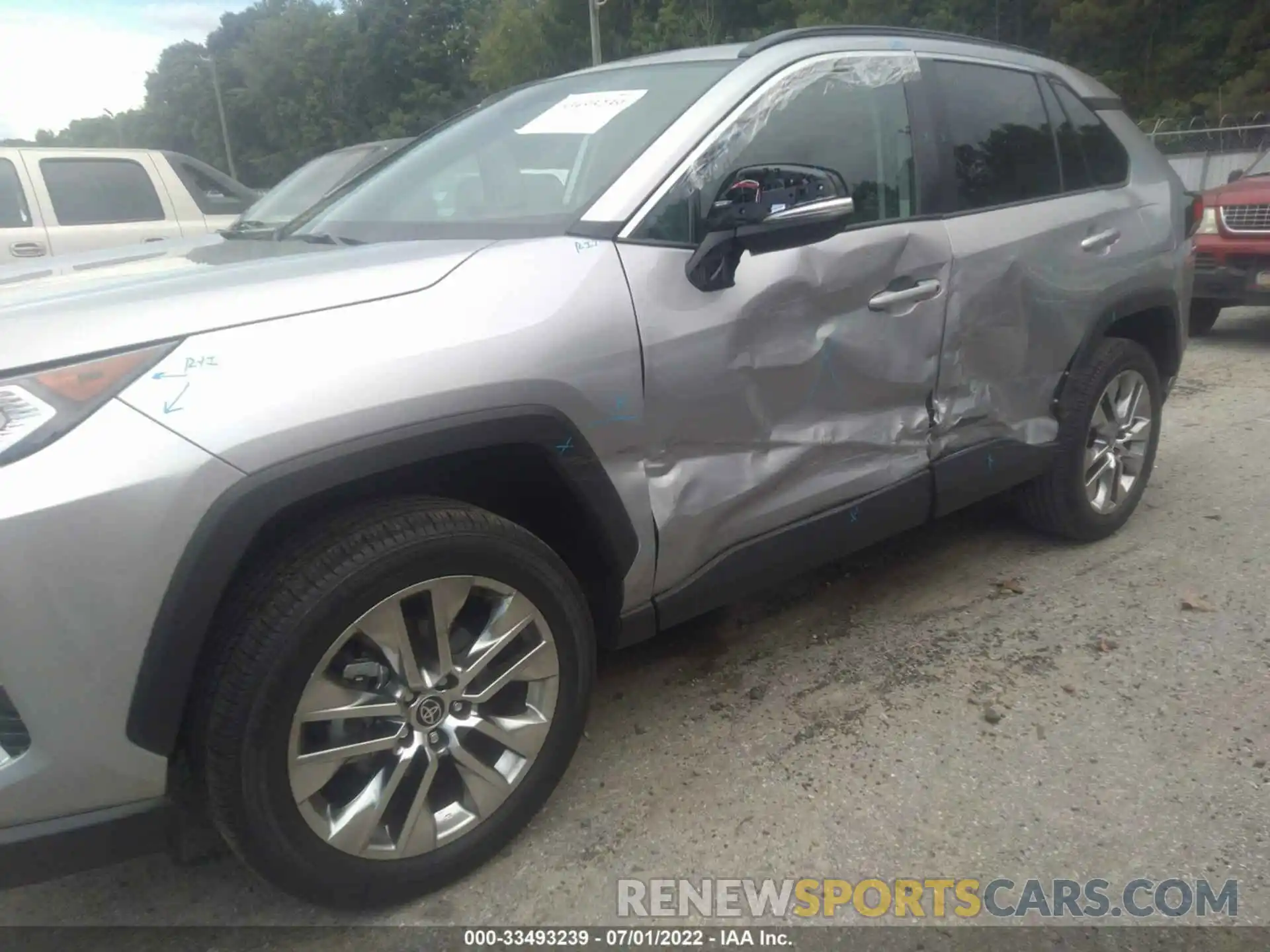 6 Photograph of a damaged car 2T3C1RFV3MC159180 TOYOTA RAV4 2021