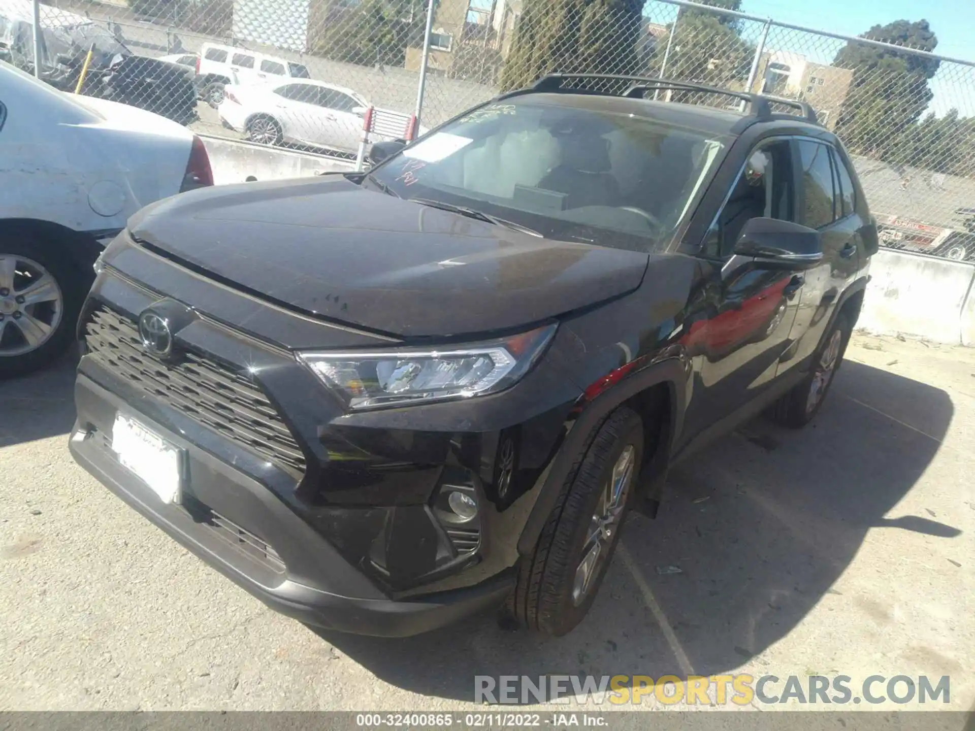 2 Photograph of a damaged car 2T3C1RFV3MC166422 TOYOTA RAV4 2021