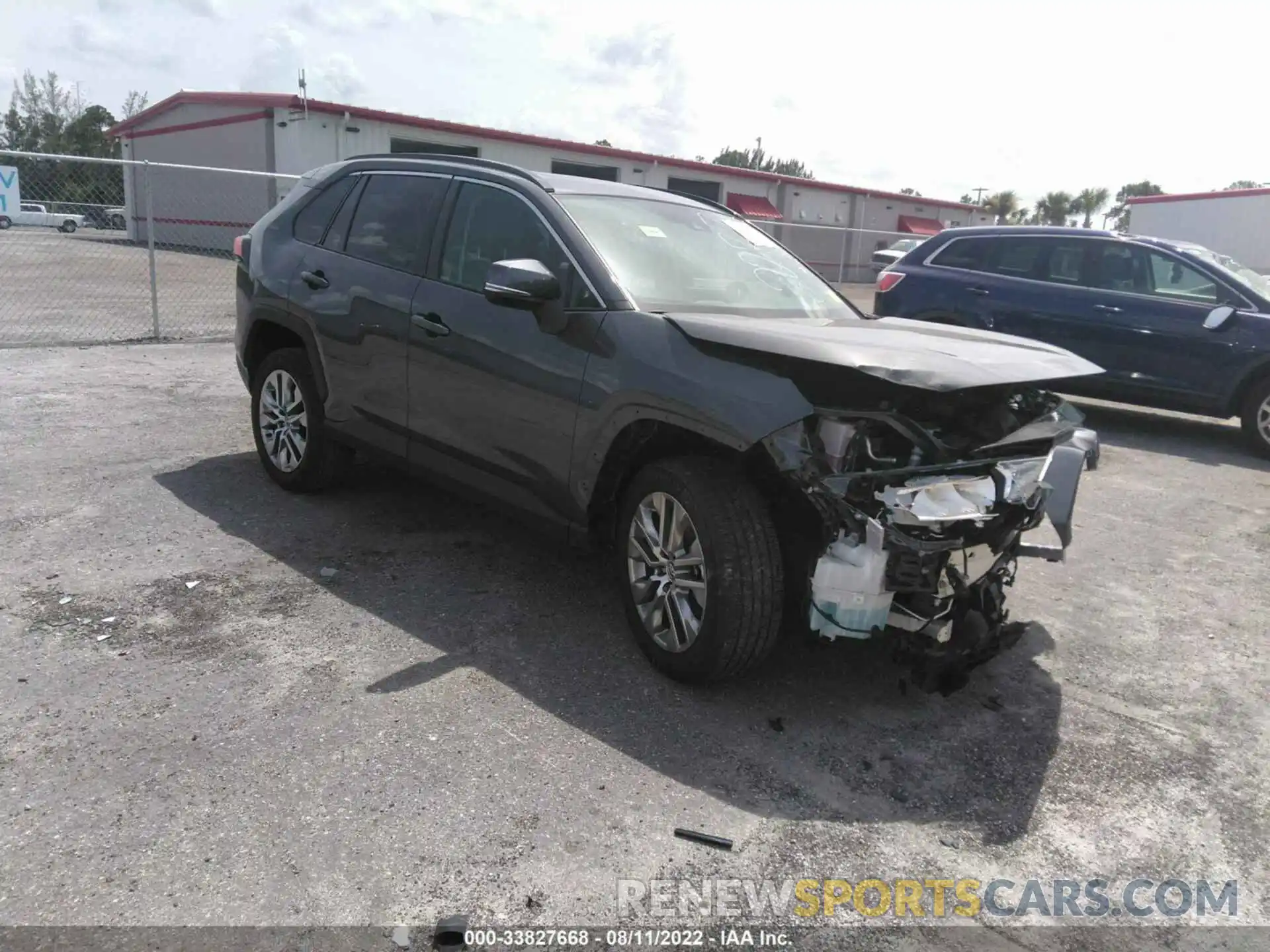 1 Photograph of a damaged car 2T3C1RFV3MW122077 TOYOTA RAV4 2021