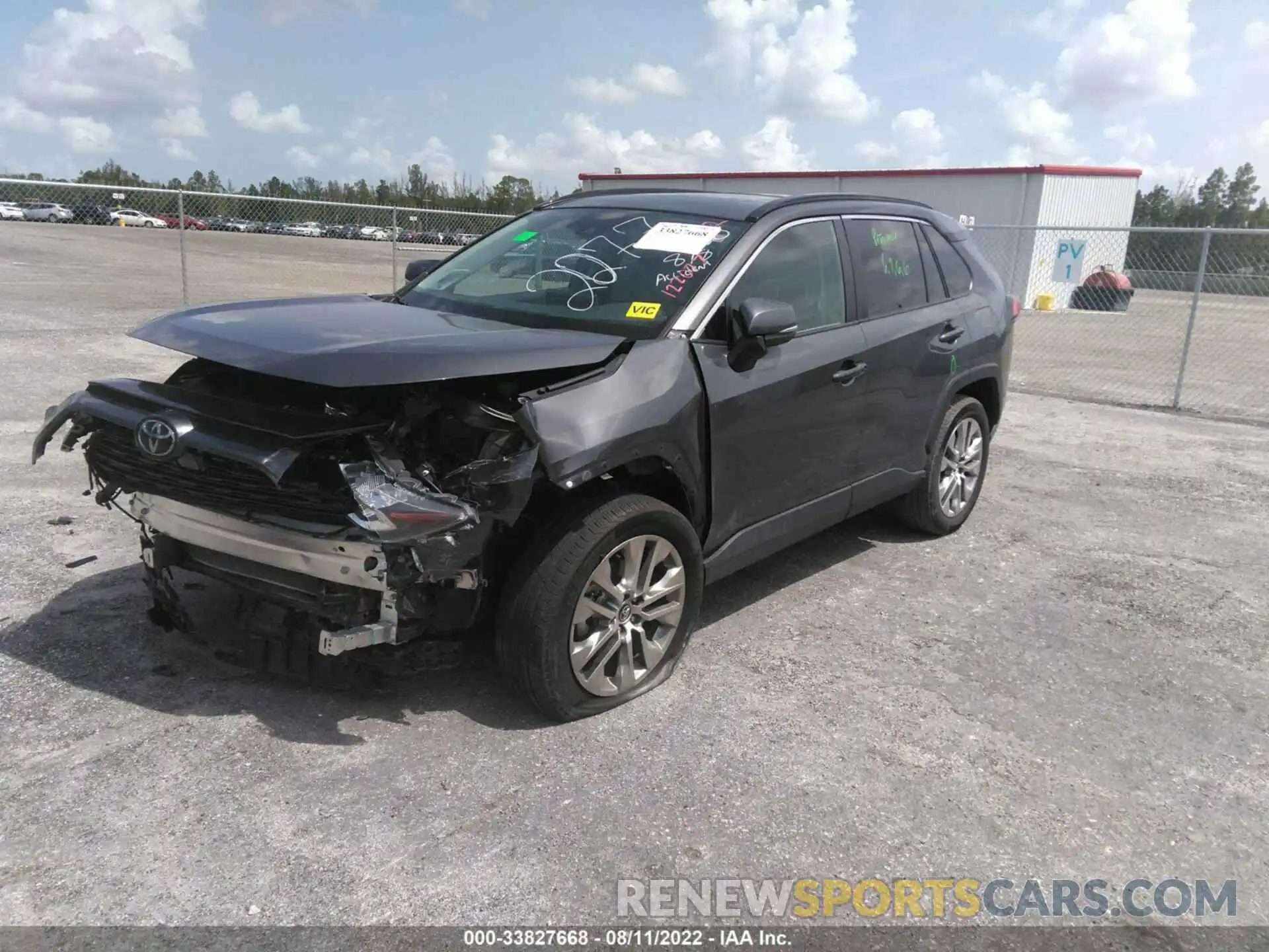 2 Photograph of a damaged car 2T3C1RFV3MW122077 TOYOTA RAV4 2021