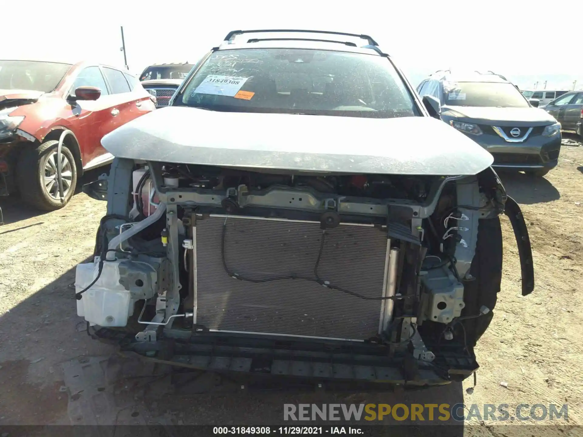 6 Photograph of a damaged car 2T3C1RFV3MW136657 TOYOTA RAV4 2021