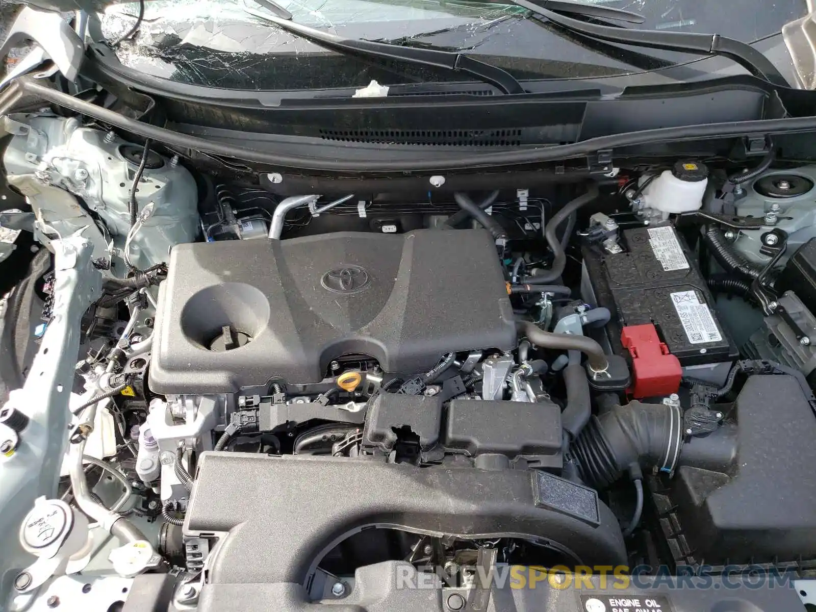 7 Фотография поврежденного автомобиля 2T3C1RFV3MW137873 TOYOTA RAV4 2021