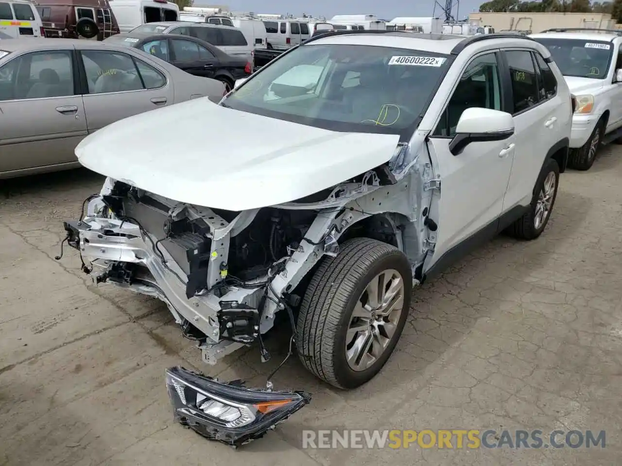 2 Photograph of a damaged car 2T3C1RFV3MW142345 TOYOTA RAV4 2021