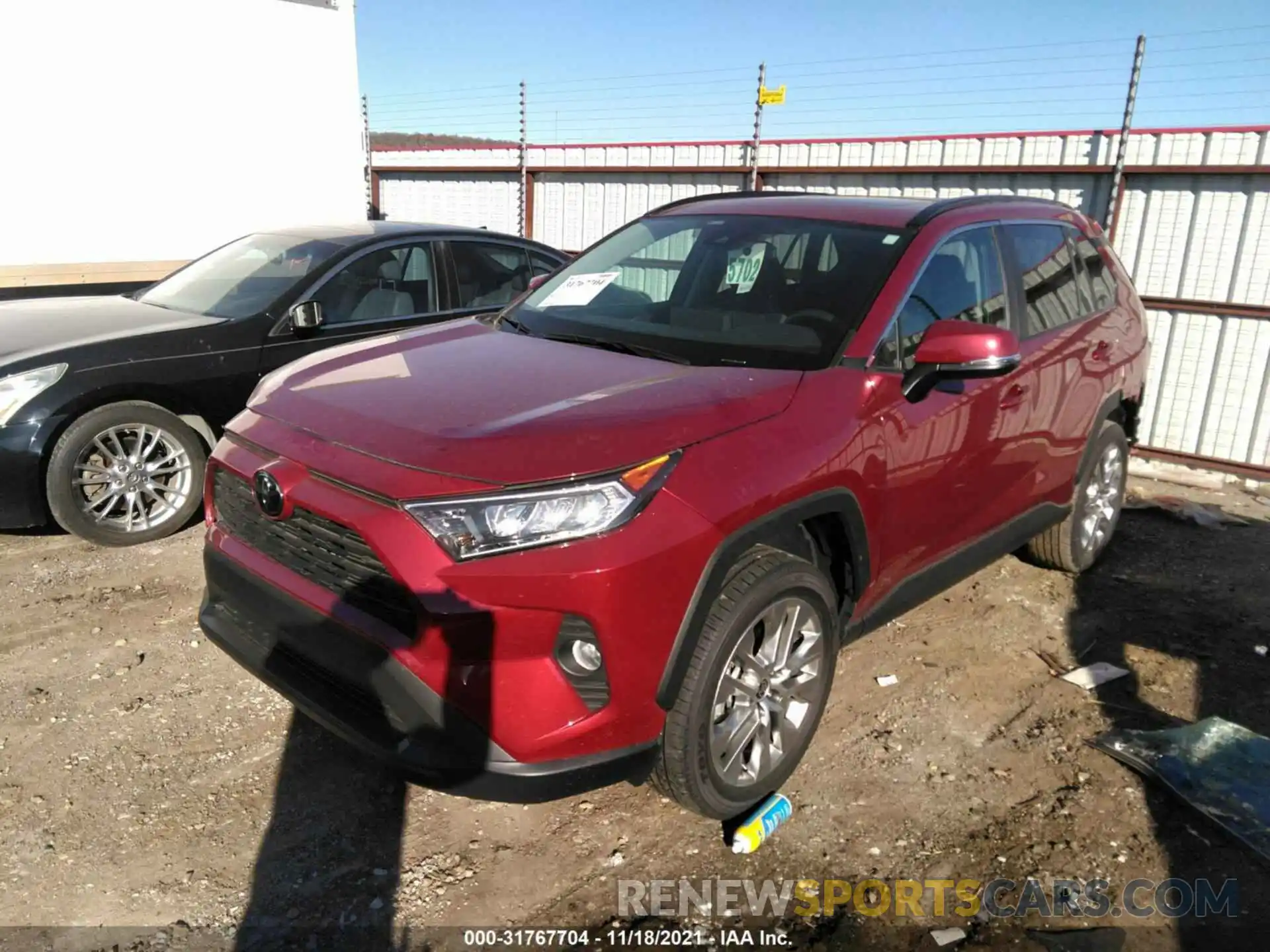 2 Фотография поврежденного автомобиля 2T3C1RFV3MW152051 TOYOTA RAV4 2021