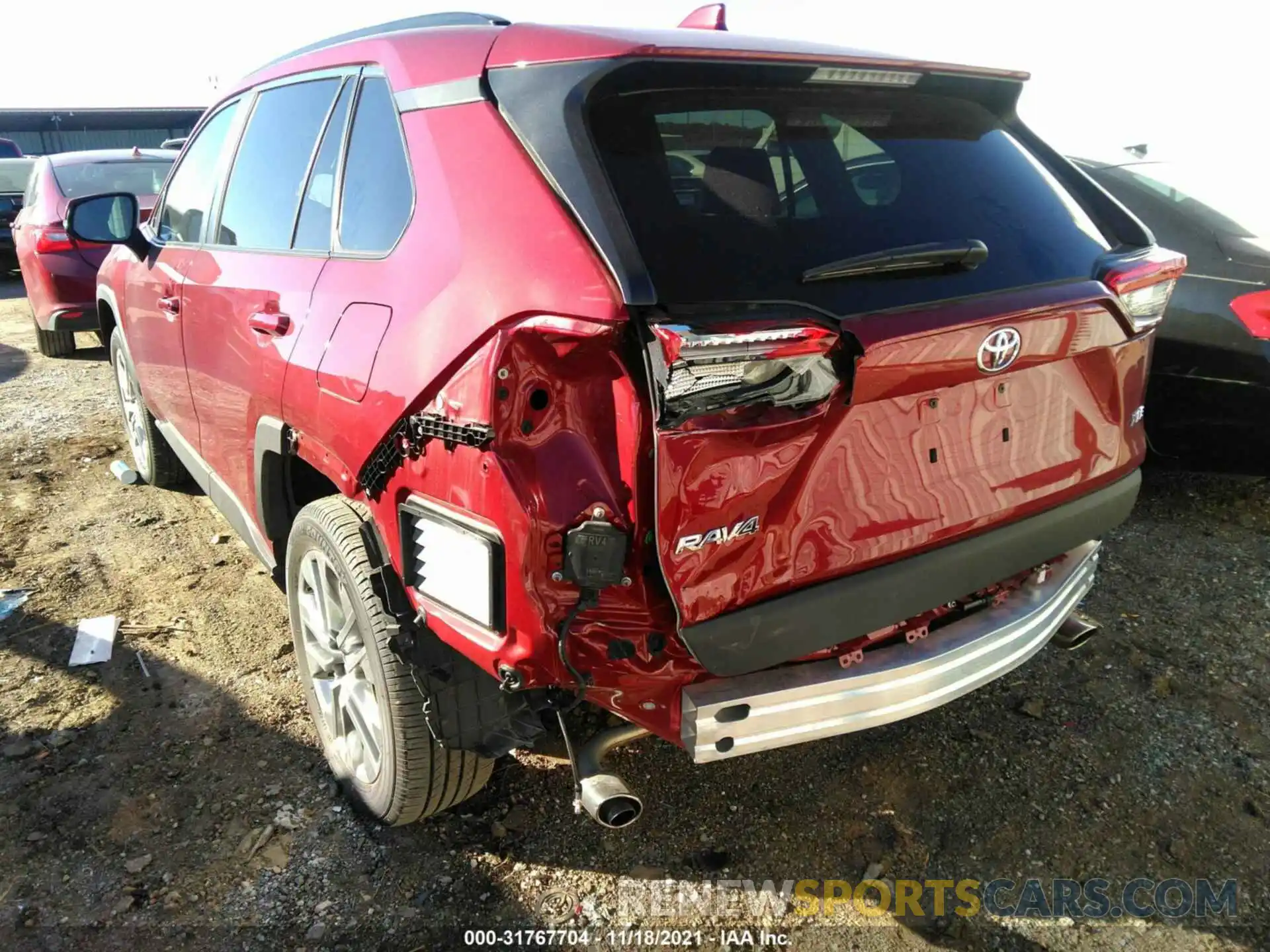 6 Photograph of a damaged car 2T3C1RFV3MW152051 TOYOTA RAV4 2021