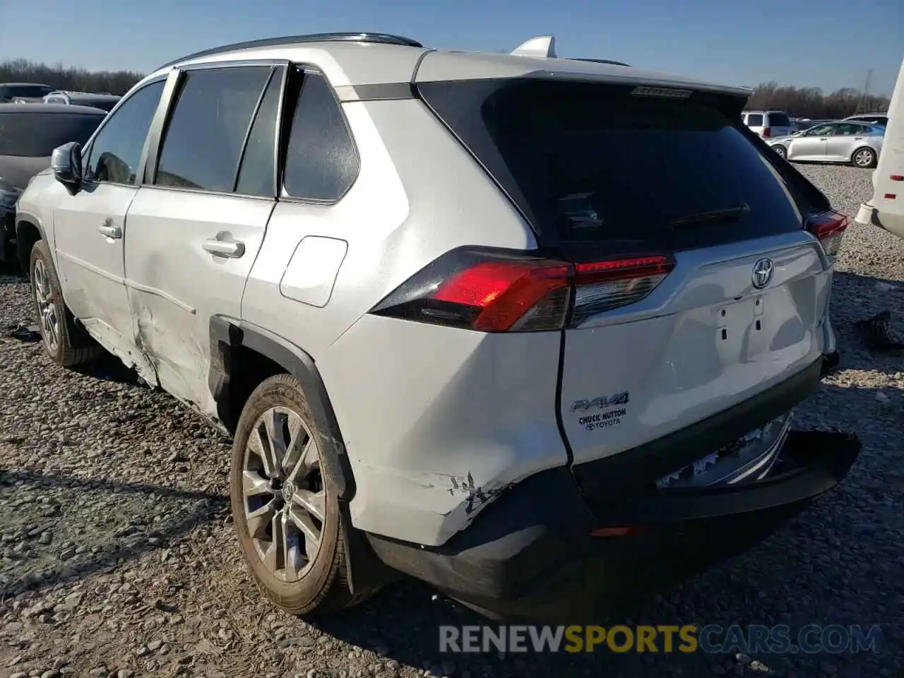 3 Photograph of a damaged car 2T3C1RFV3MW156858 TOYOTA RAV4 2021