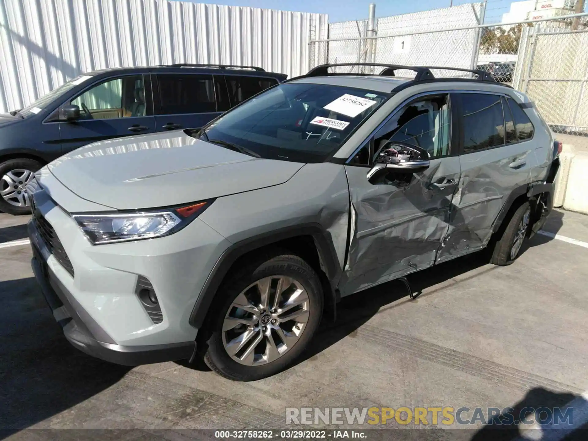 2 Photograph of a damaged car 2T3C1RFV3MW172199 TOYOTA RAV4 2021