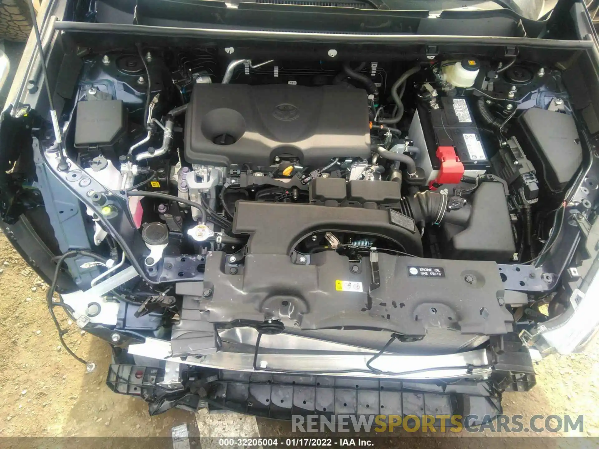 10 Фотография поврежденного автомобиля 2T3C1RFV3MW178570 TOYOTA RAV4 2021