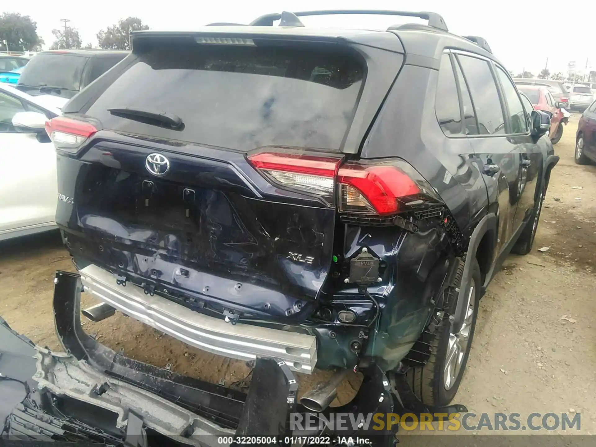 4 Photograph of a damaged car 2T3C1RFV3MW178570 TOYOTA RAV4 2021