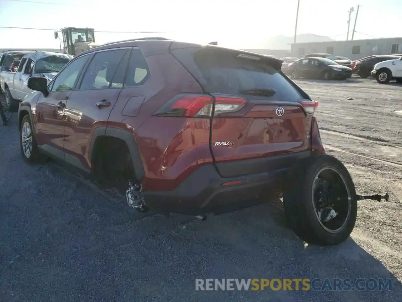 3 Photograph of a damaged car 2T3C1RFV3MW181470 TOYOTA RAV4 2021