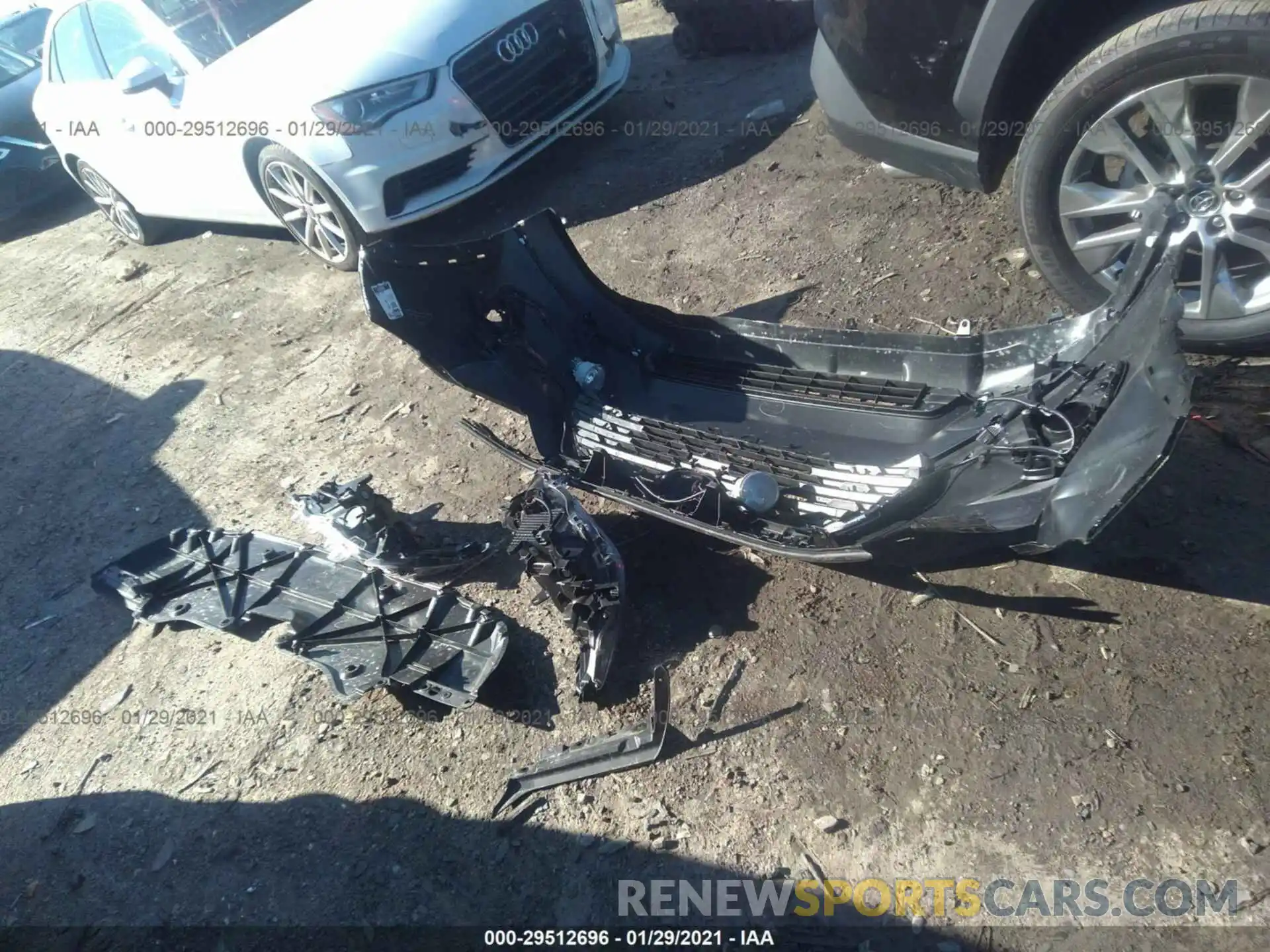 12 Photograph of a damaged car 2T3C1RFV4MC097370 TOYOTA RAV4 2021