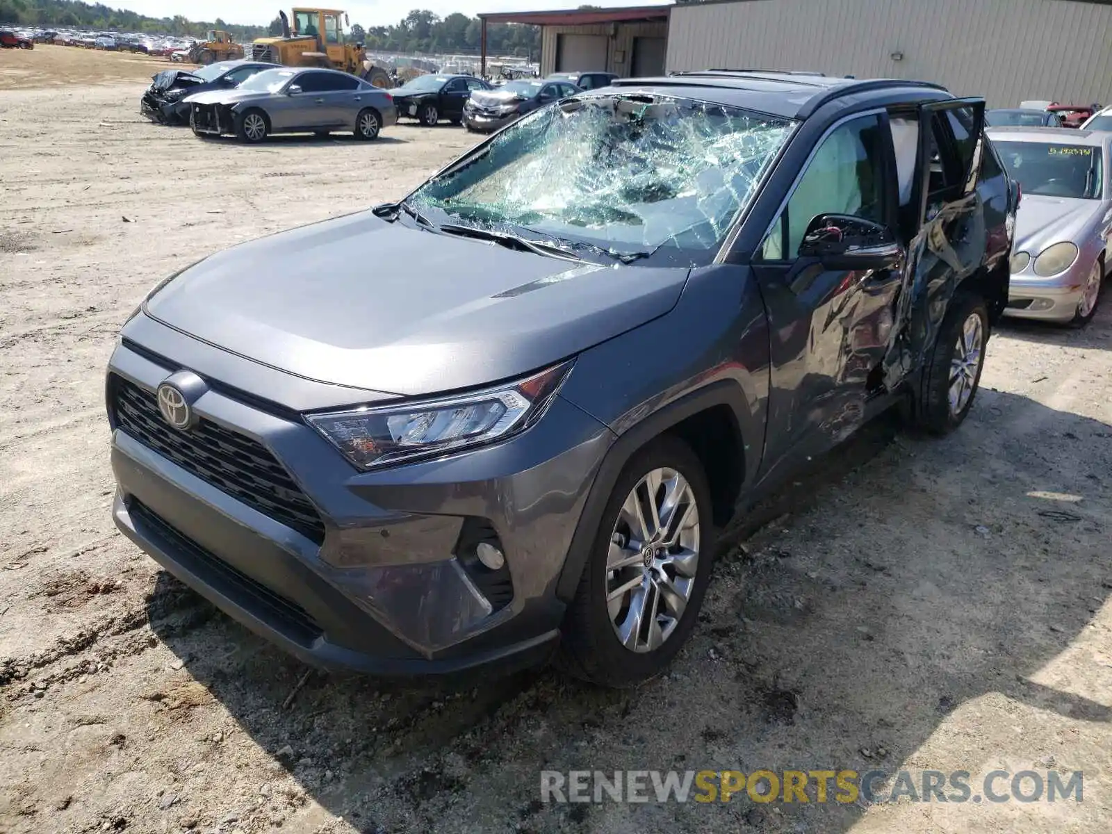 2 Photograph of a damaged car 2T3C1RFV4MC120159 TOYOTA RAV4 2021