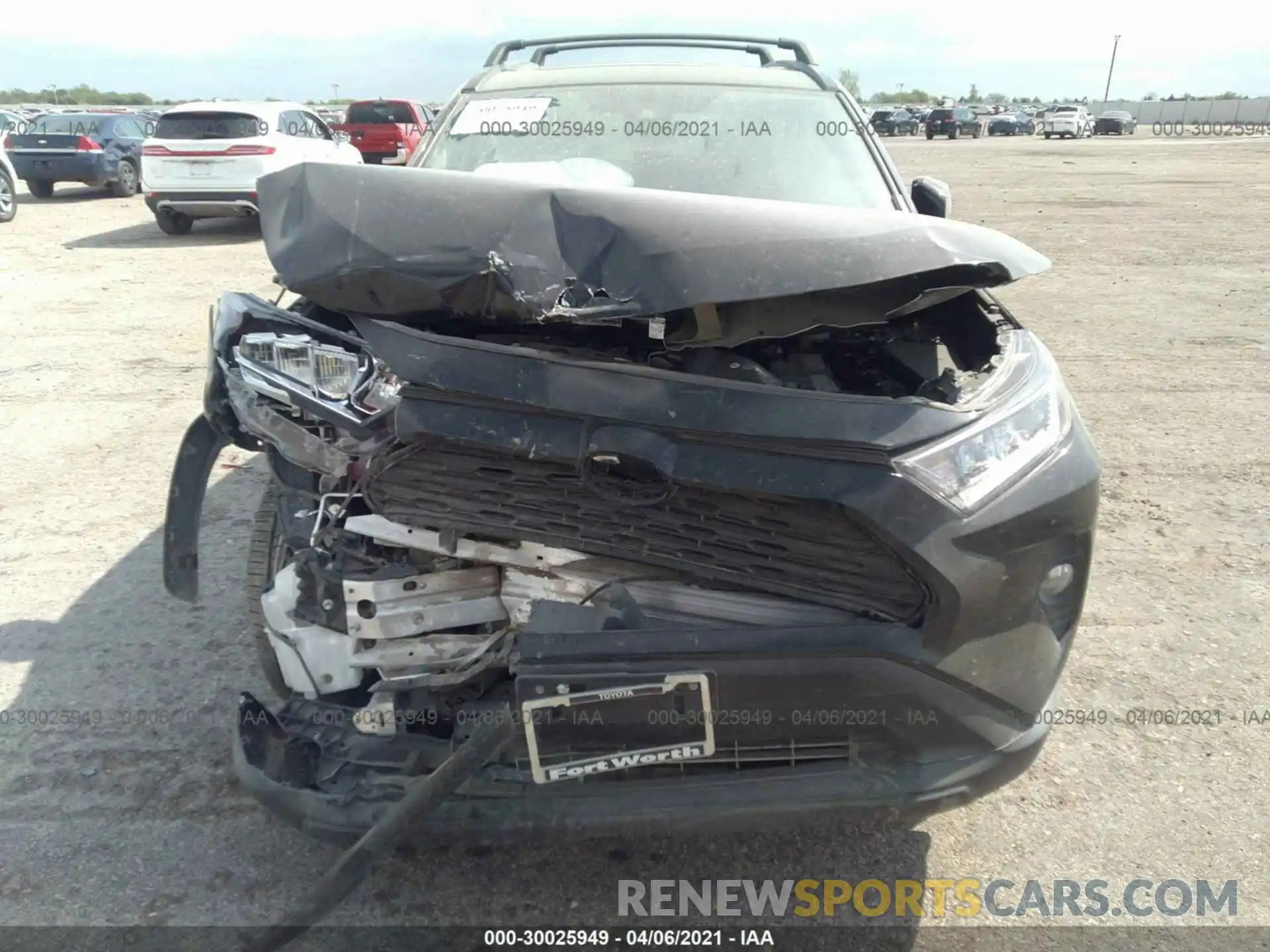 6 Photograph of a damaged car 2T3C1RFV4MC122770 TOYOTA RAV4 2021