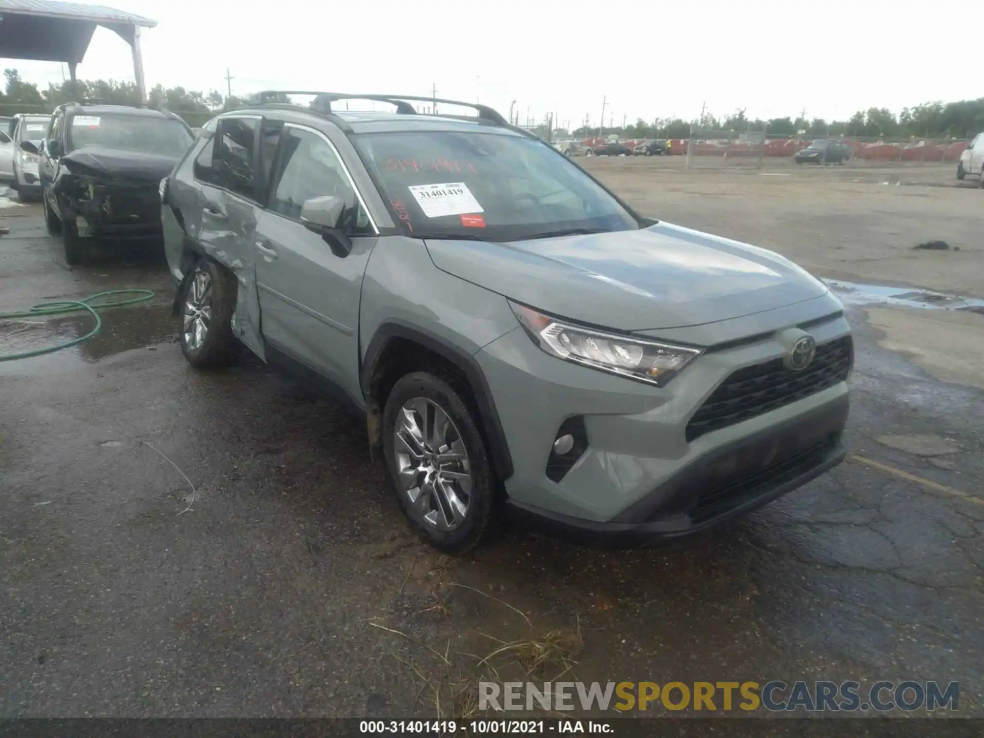 1 Фотография поврежденного автомобиля 2T3C1RFV4MW135081 TOYOTA RAV4 2021