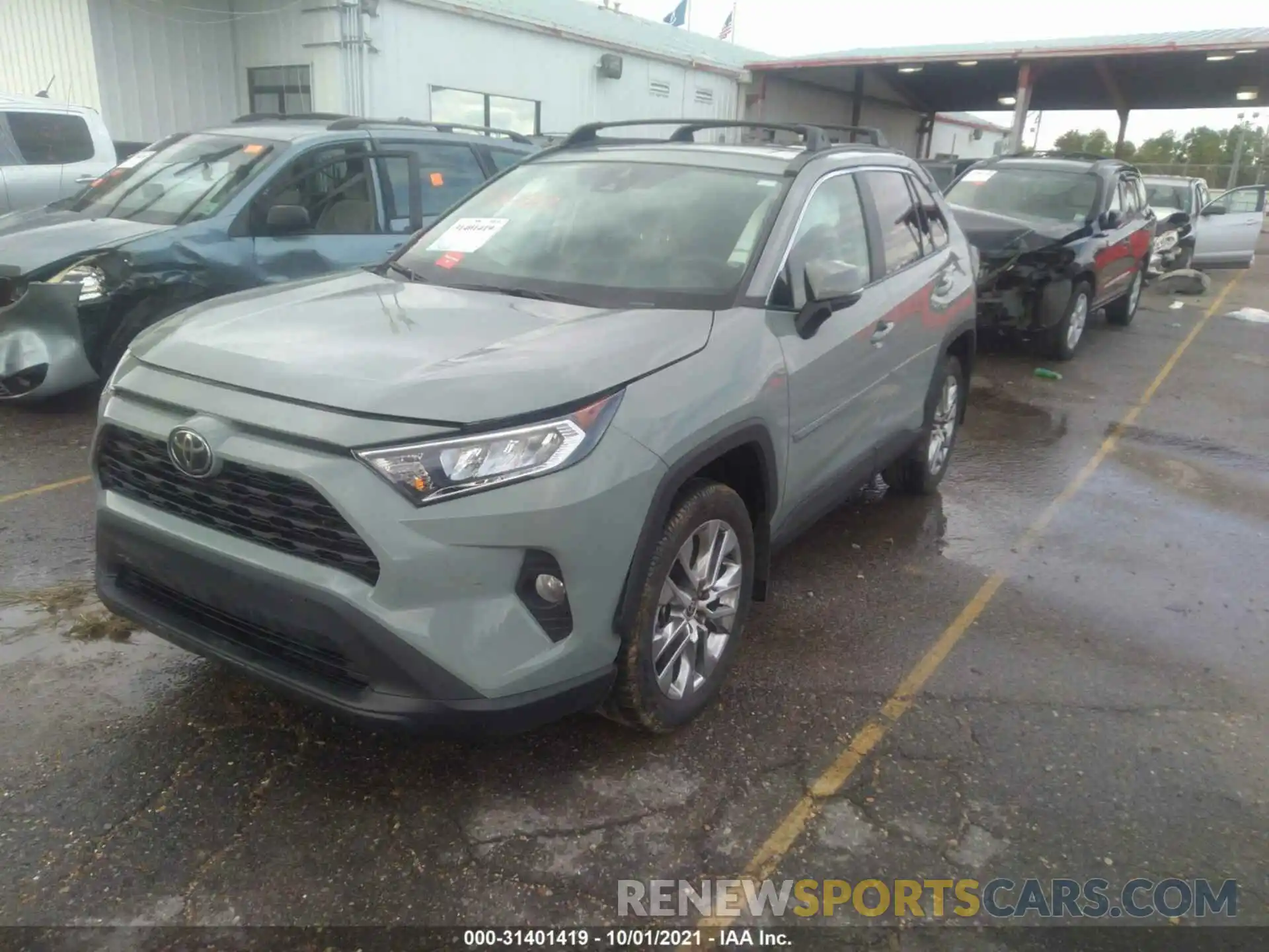 2 Фотография поврежденного автомобиля 2T3C1RFV4MW135081 TOYOTA RAV4 2021