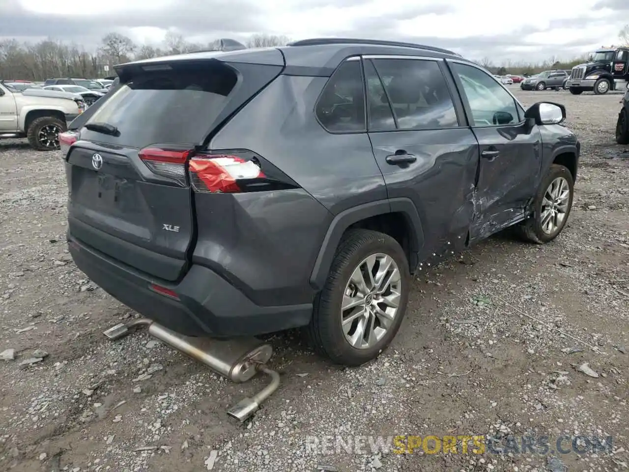 4 Фотография поврежденного автомобиля 2T3C1RFV4MW153676 TOYOTA RAV4 2021