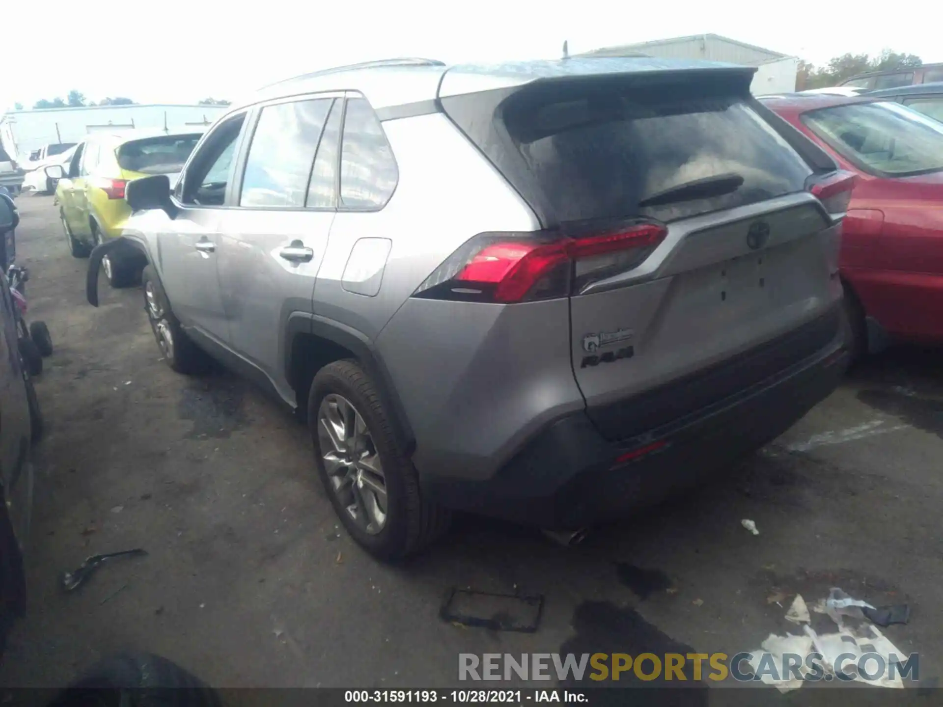 3 Photograph of a damaged car 2T3C1RFV4MW161194 TOYOTA RAV4 2021