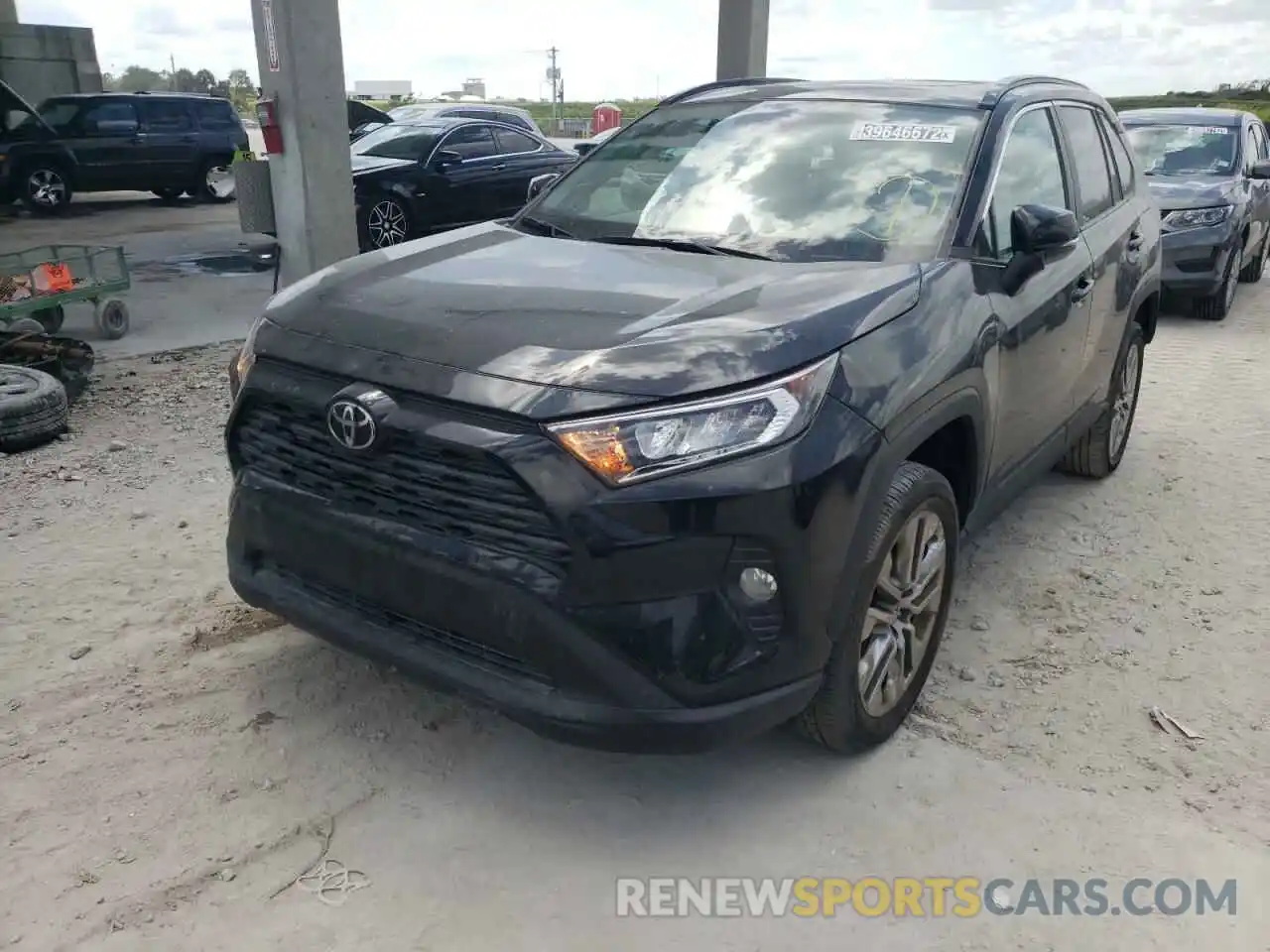 2 Photograph of a damaged car 2T3C1RFV4MW163656 TOYOTA RAV4 2021