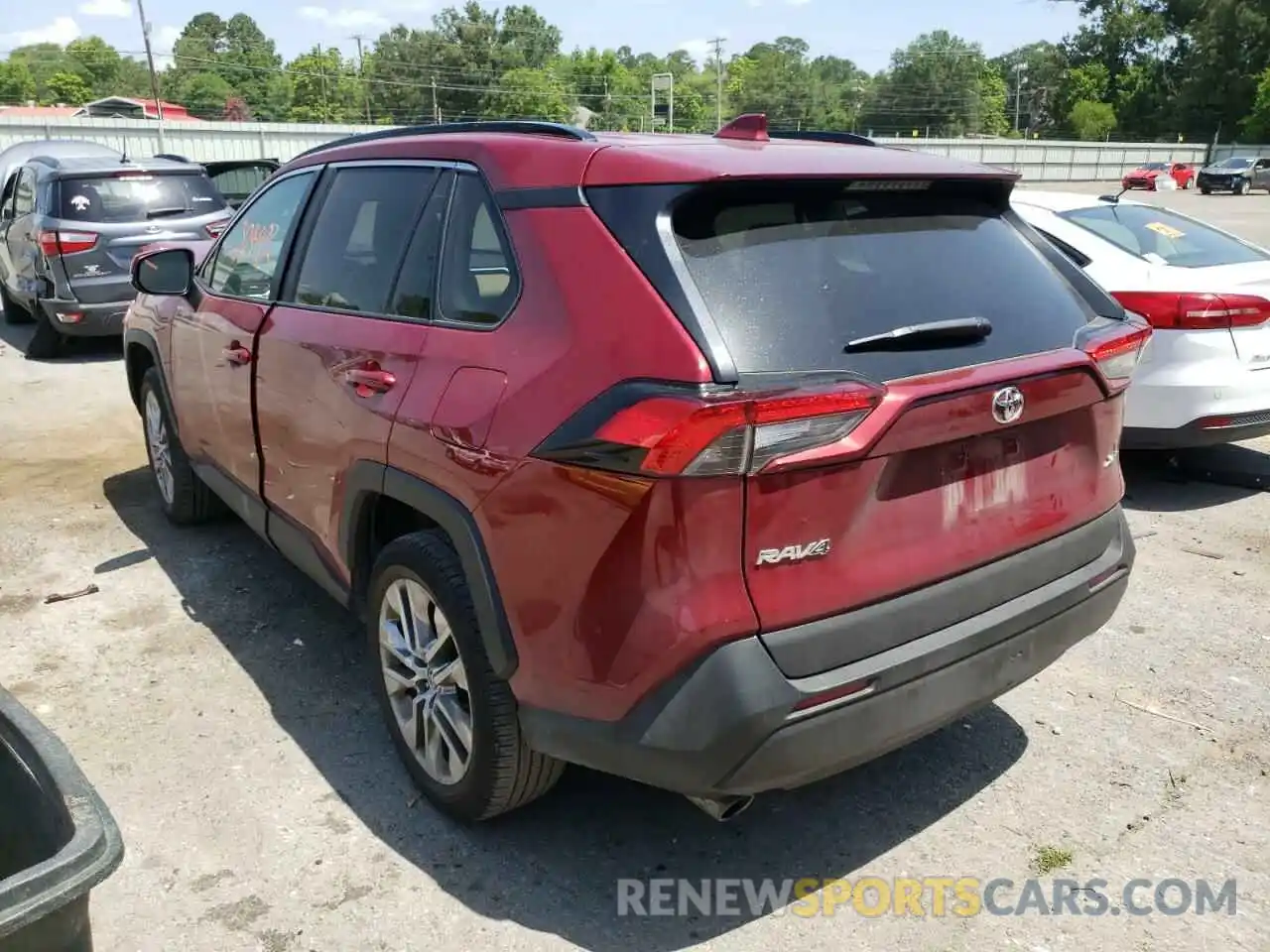 3 Photograph of a damaged car 2T3C1RFV4MW178822 TOYOTA RAV4 2021