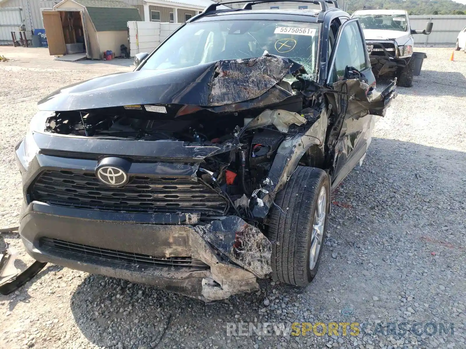 9 Photograph of a damaged car 2T3C1RFV5MC121885 TOYOTA RAV4 2021