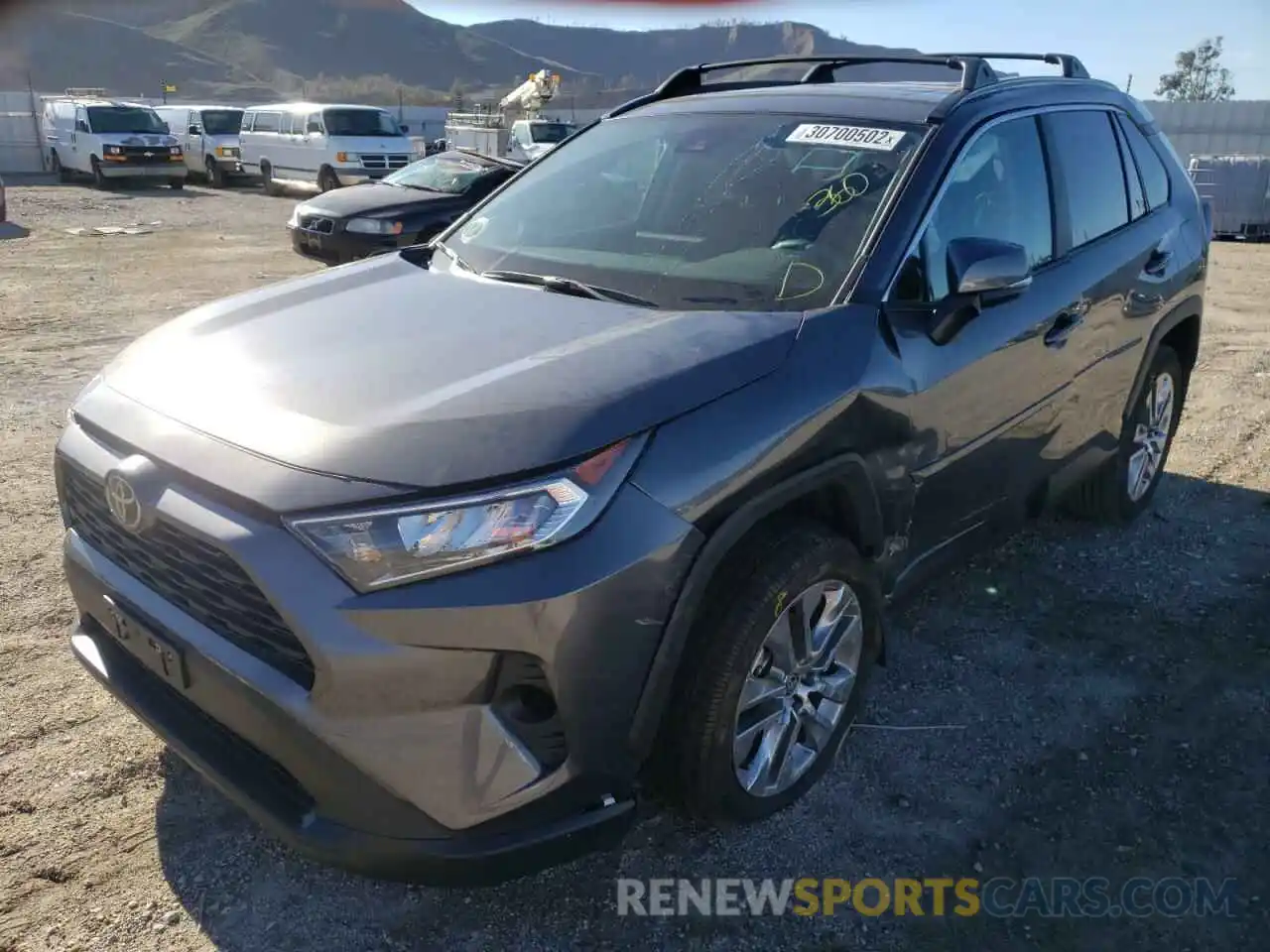 2 Photograph of a damaged car 2T3C1RFV5MC140422 TOYOTA RAV4 2021