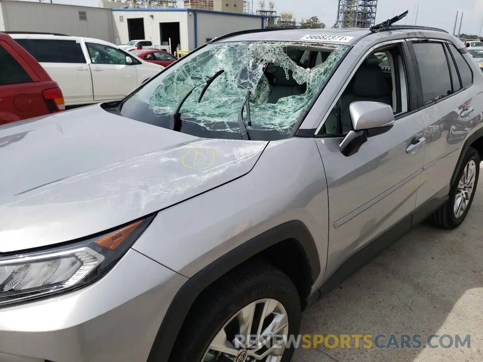 9 Photograph of a damaged car 2T3C1RFV5MC148889 TOYOTA RAV4 2021