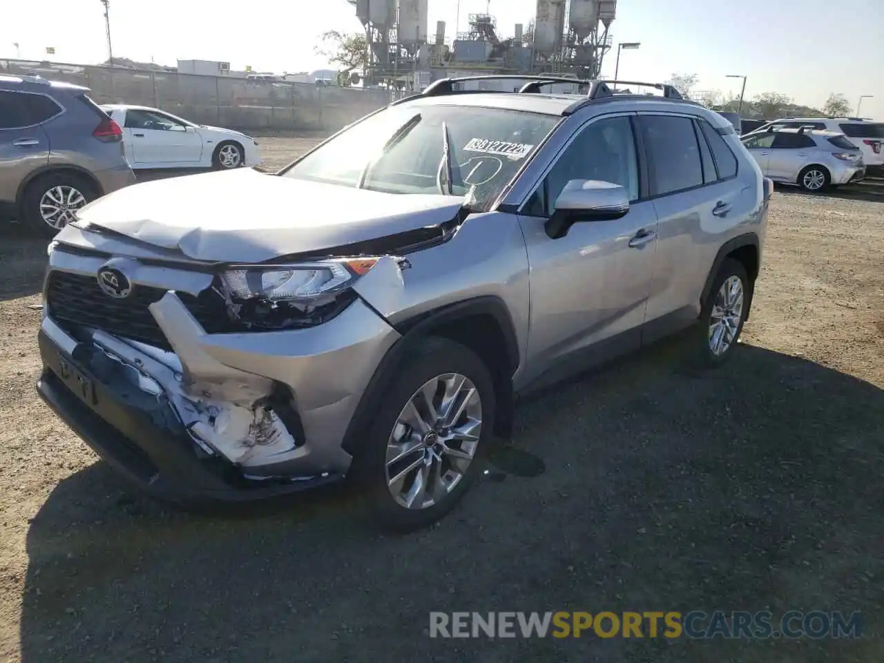 2 Photograph of a damaged car 2T3C1RFV5MC159682 TOYOTA RAV4 2021