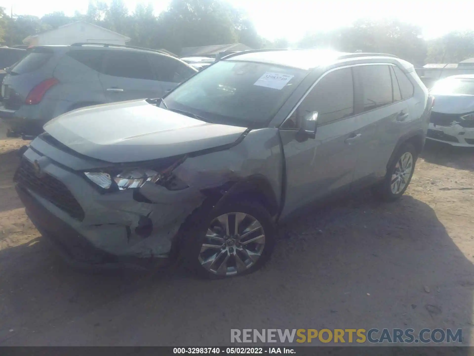 2 Photograph of a damaged car 2T3C1RFV5MW158885 TOYOTA RAV4 2021