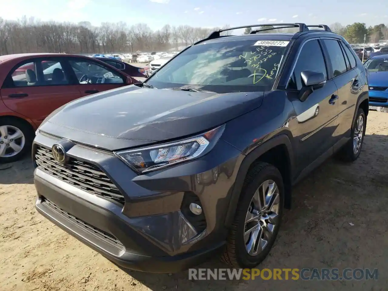 2 Photograph of a damaged car 2T3C1RFV5MW174682 TOYOTA RAV4 2021