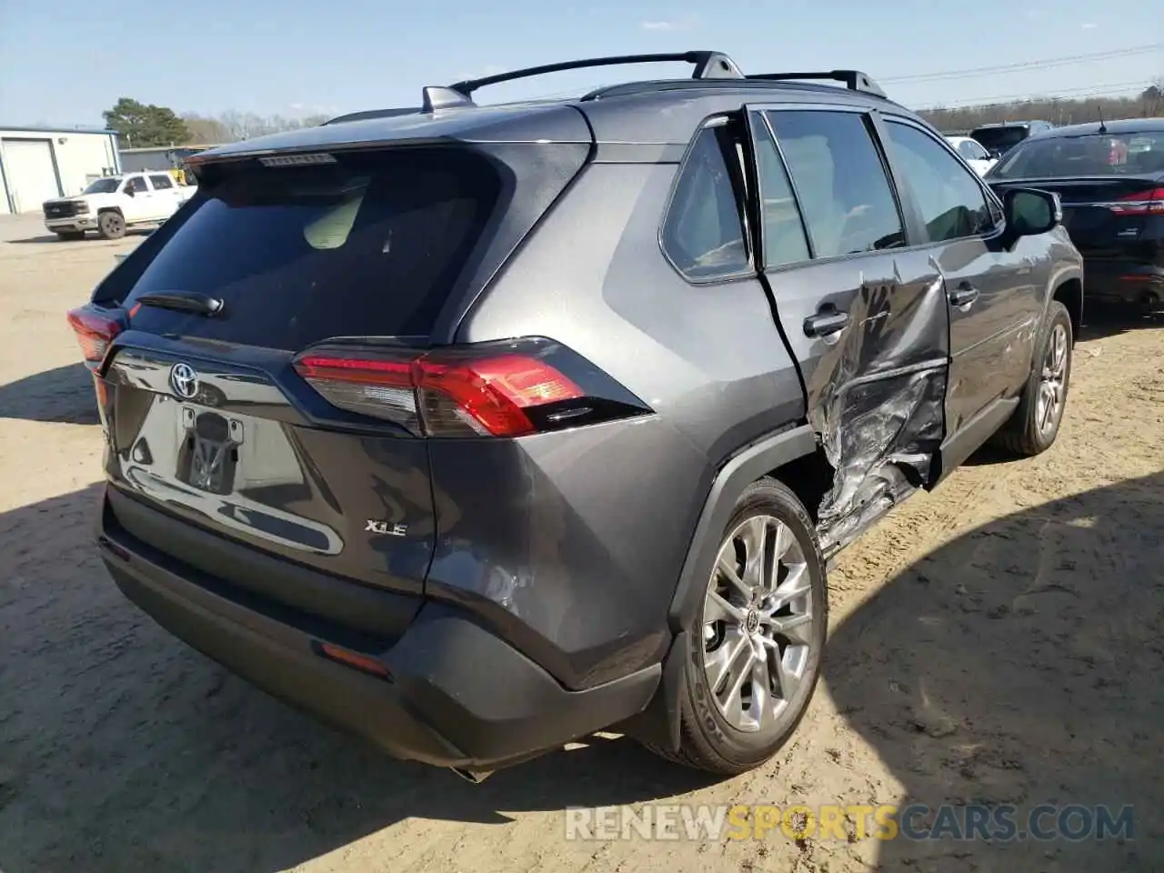 4 Photograph of a damaged car 2T3C1RFV5MW174682 TOYOTA RAV4 2021