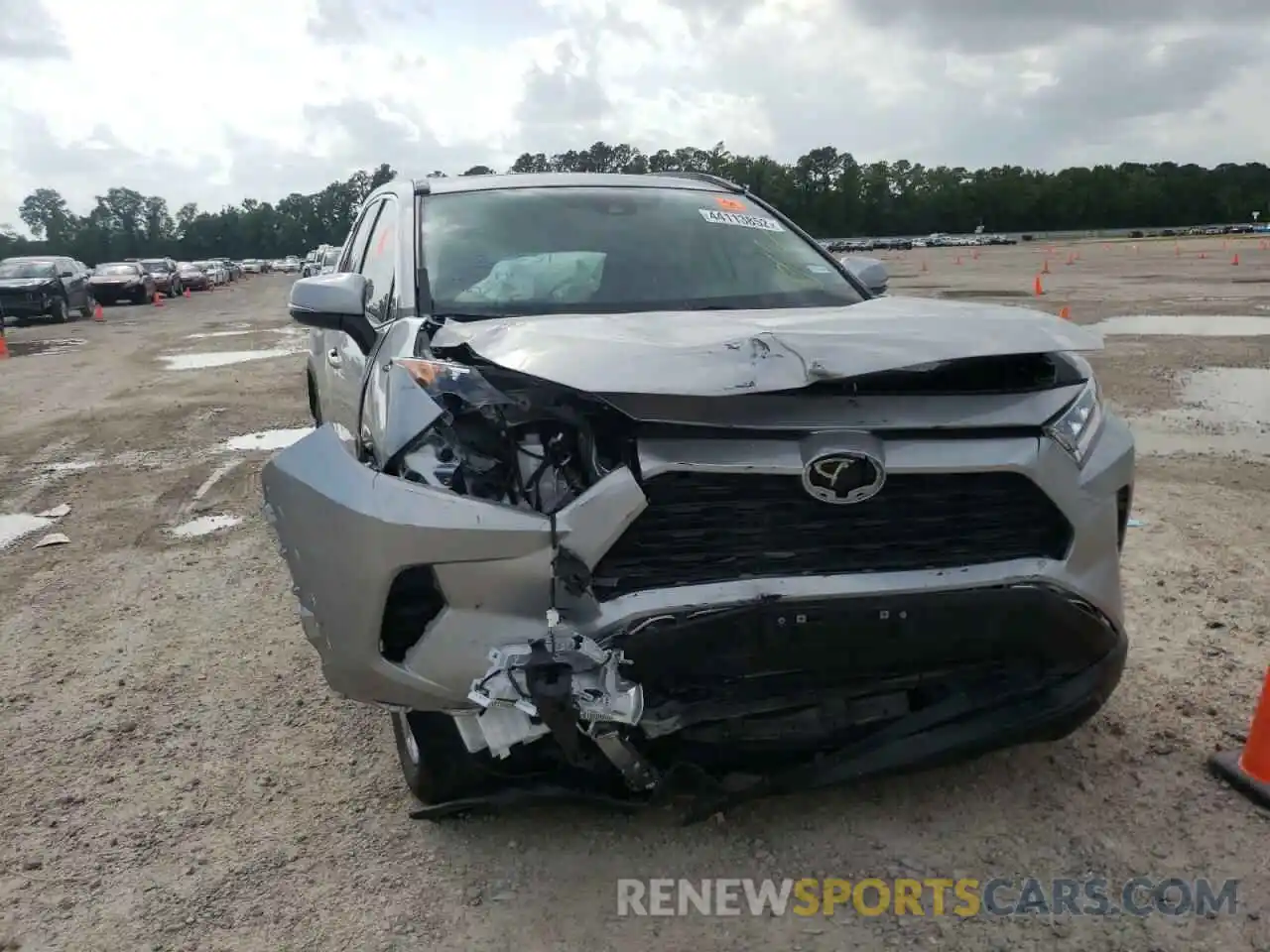 9 Photograph of a damaged car 2T3C1RFV6MC090355 TOYOTA RAV4 2021