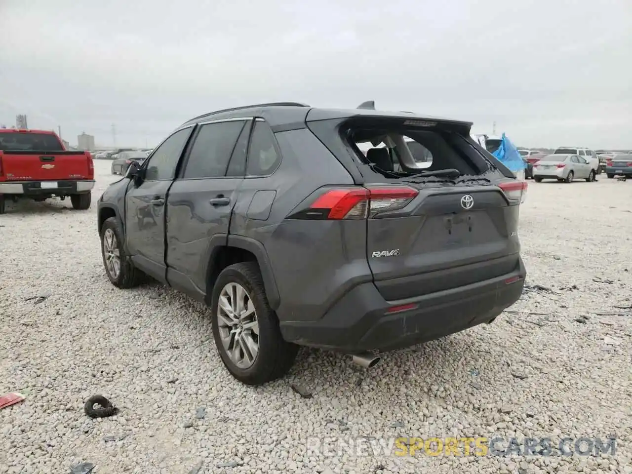 3 Photograph of a damaged car 2T3C1RFV6MC101953 TOYOTA RAV4 2021