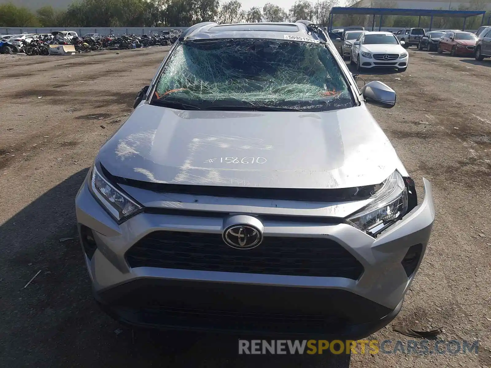 10 Photograph of a damaged car 2T3C1RFV6MC109955 TOYOTA RAV4 2021